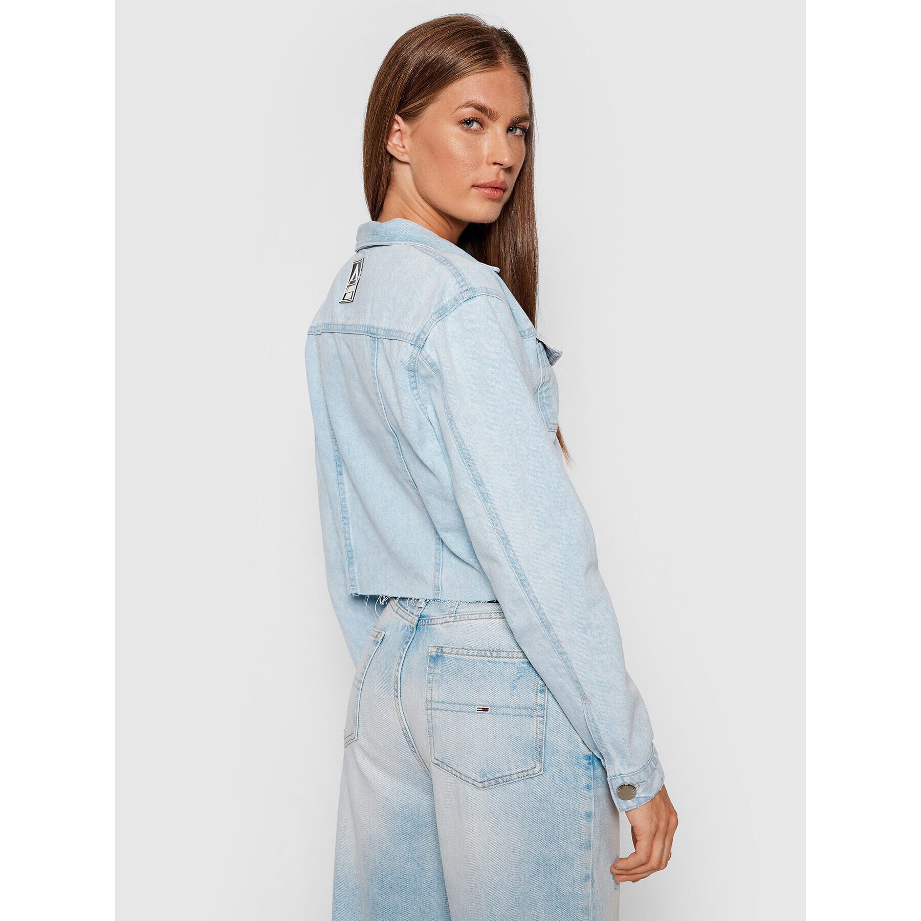 LaBellaMafia Дънково яке 22529 Син Regular Fit - Pepit.bg