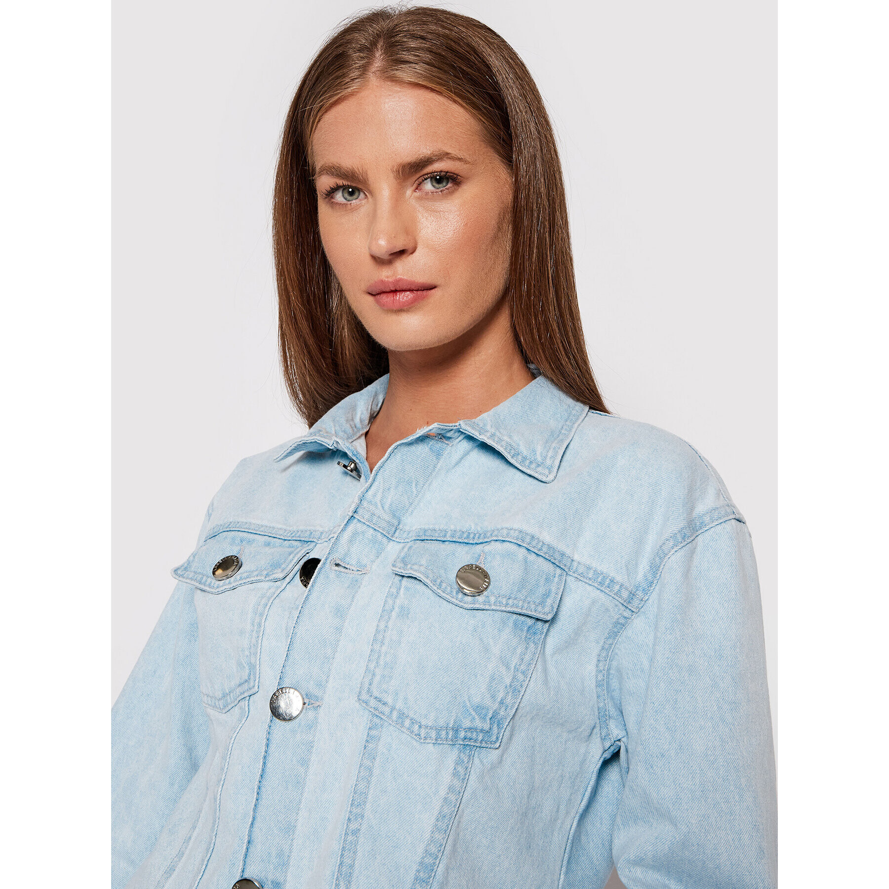 LaBellaMafia Дънково яке 22529 Син Regular Fit - Pepit.bg