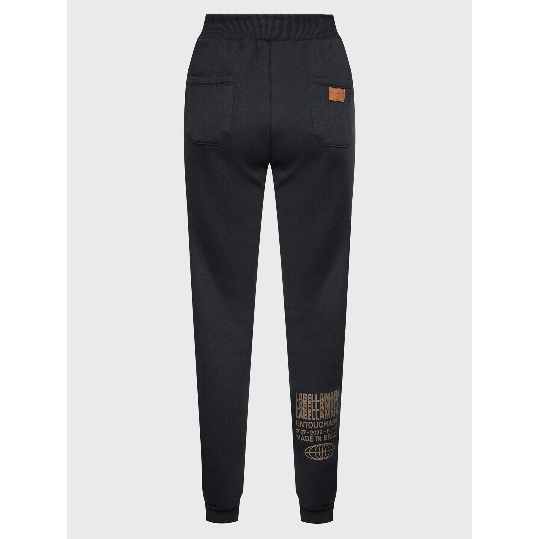 LaBellaMafia Долнище анцуг 25636 Черен Regular Fit - Pepit.bg