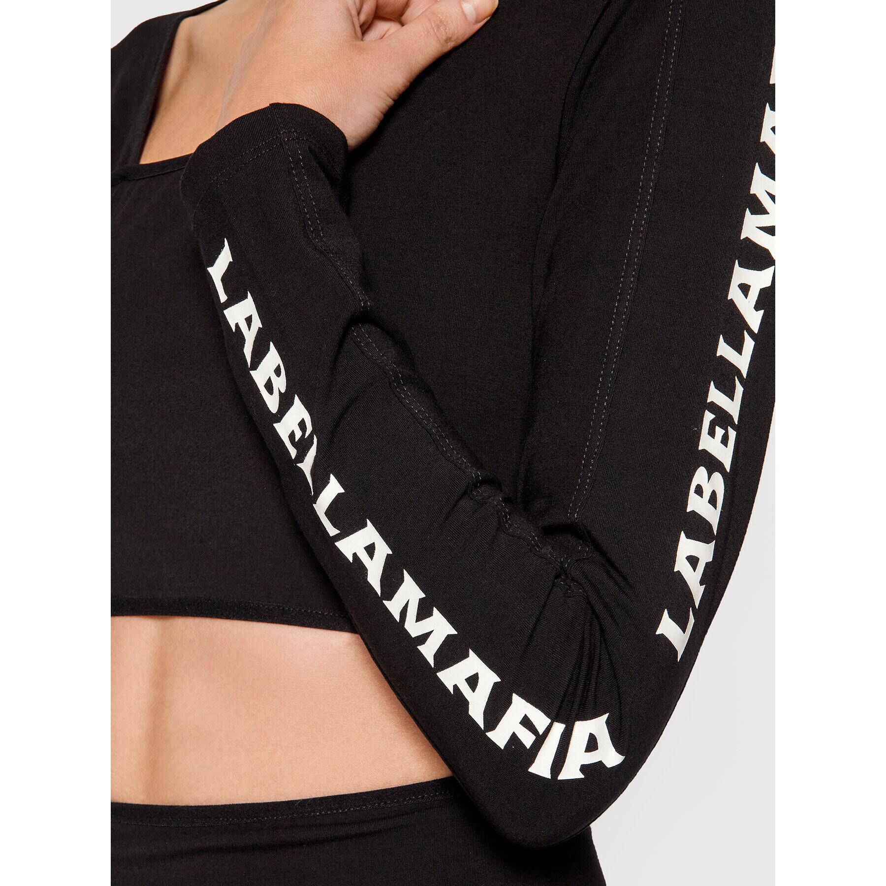 LaBellaMafia Ежедневна рокля 21703 Черен Slim Fit - Pepit.bg