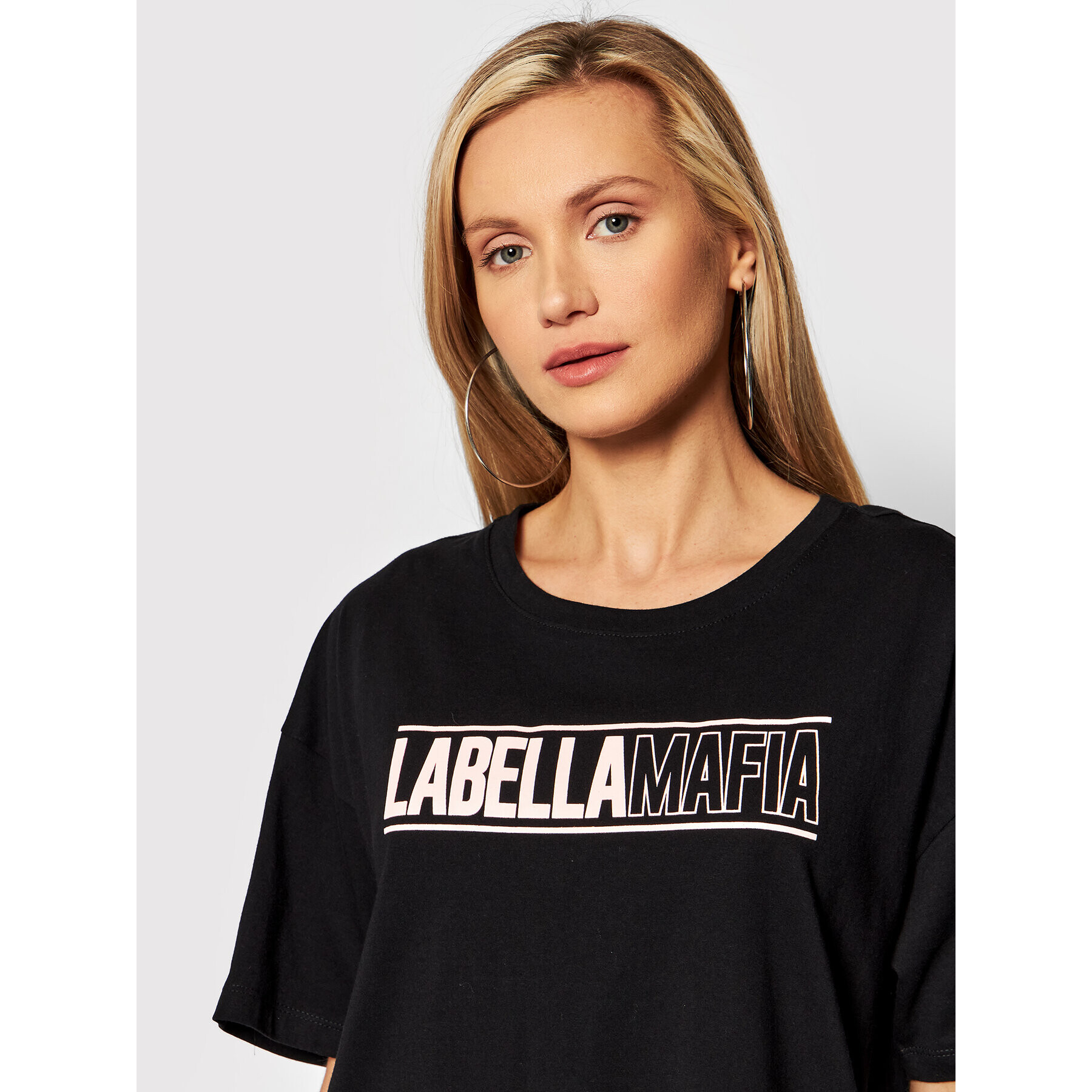 LaBellaMafia Ежедневна рокля 23019 Черен Regular Fit - Pepit.bg