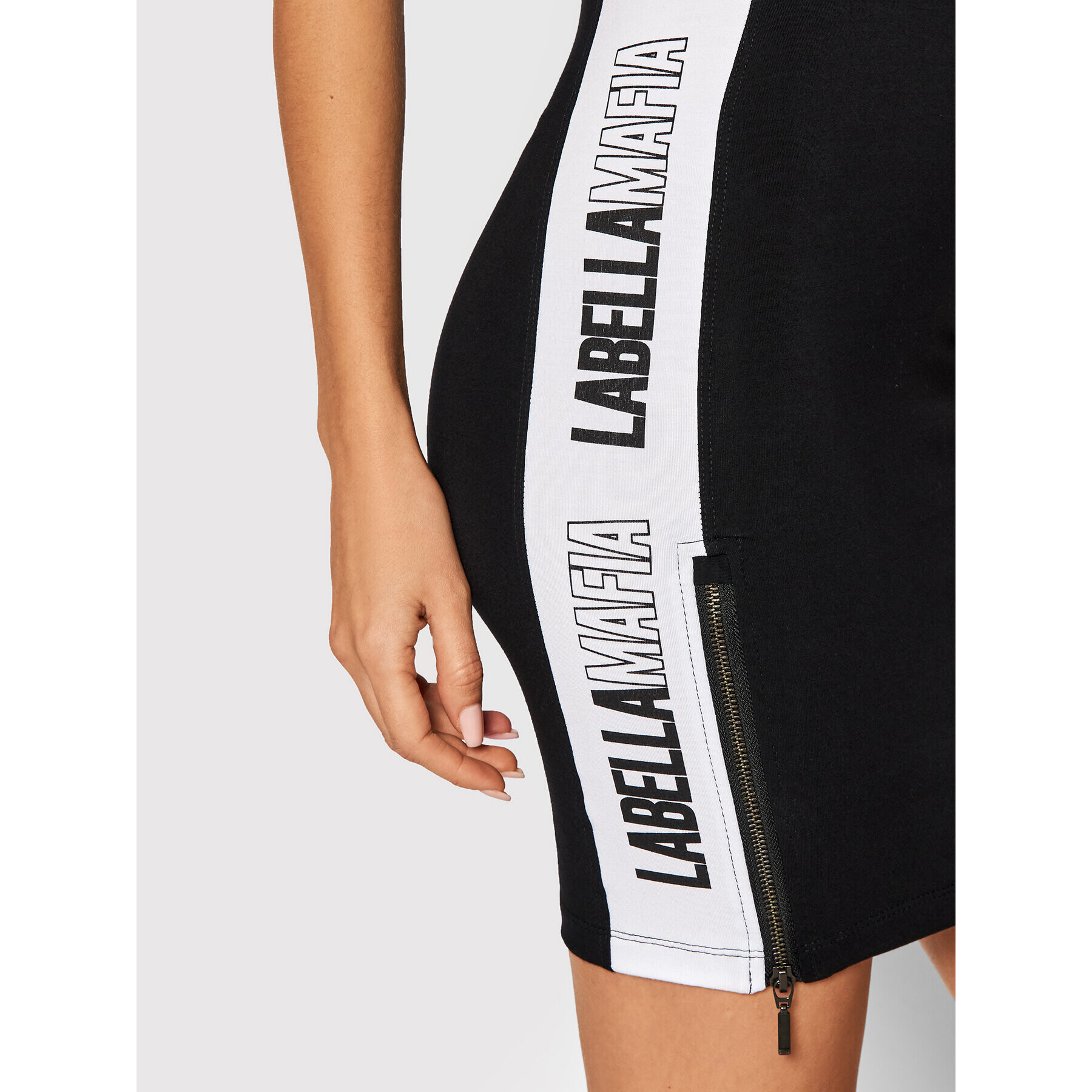 LaBellaMafia Ежедневна рокля 23022 Черен Slim Fit - Pepit.bg