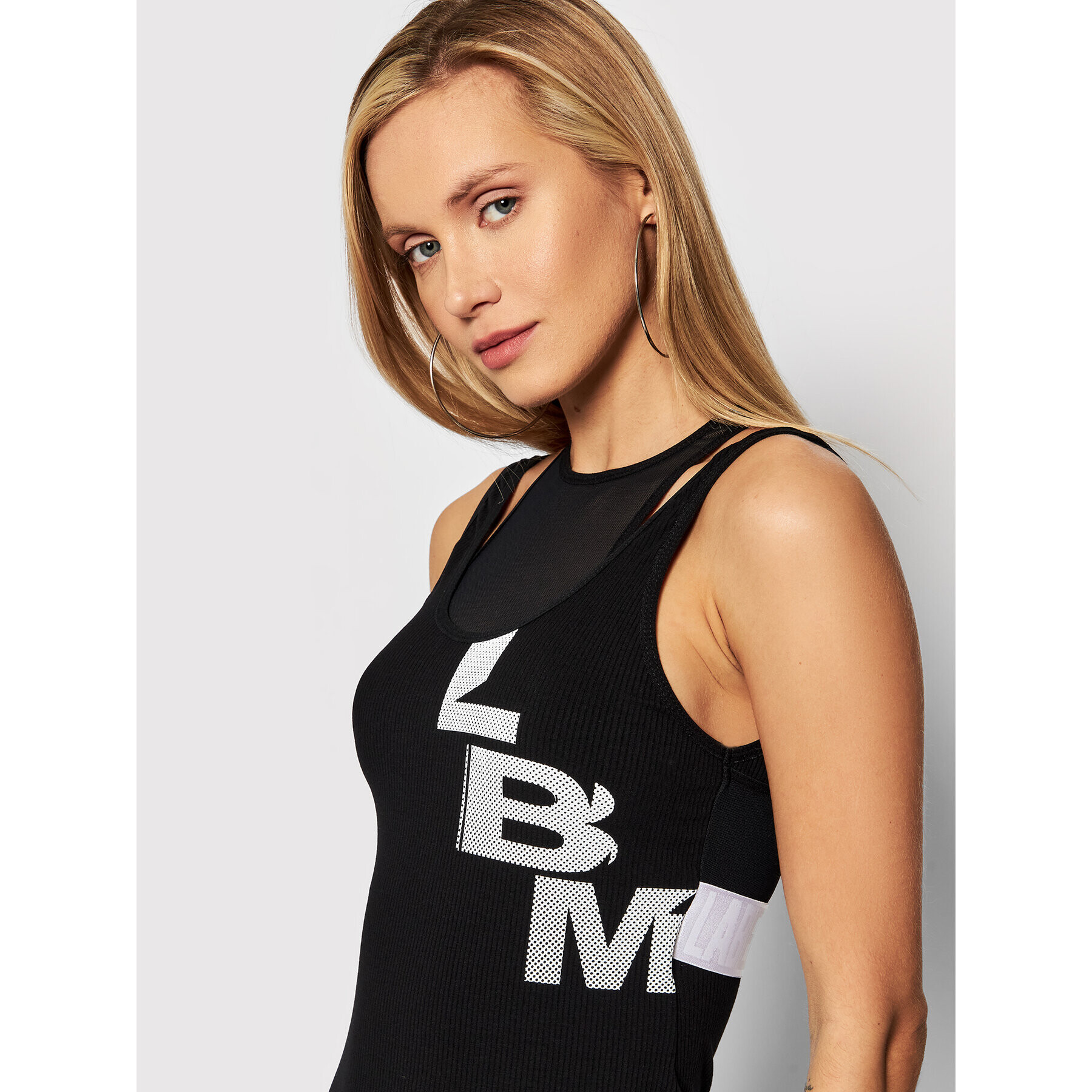 LaBellaMafia Ежедневна рокля 23151 Черен Slim Fit - Pepit.bg