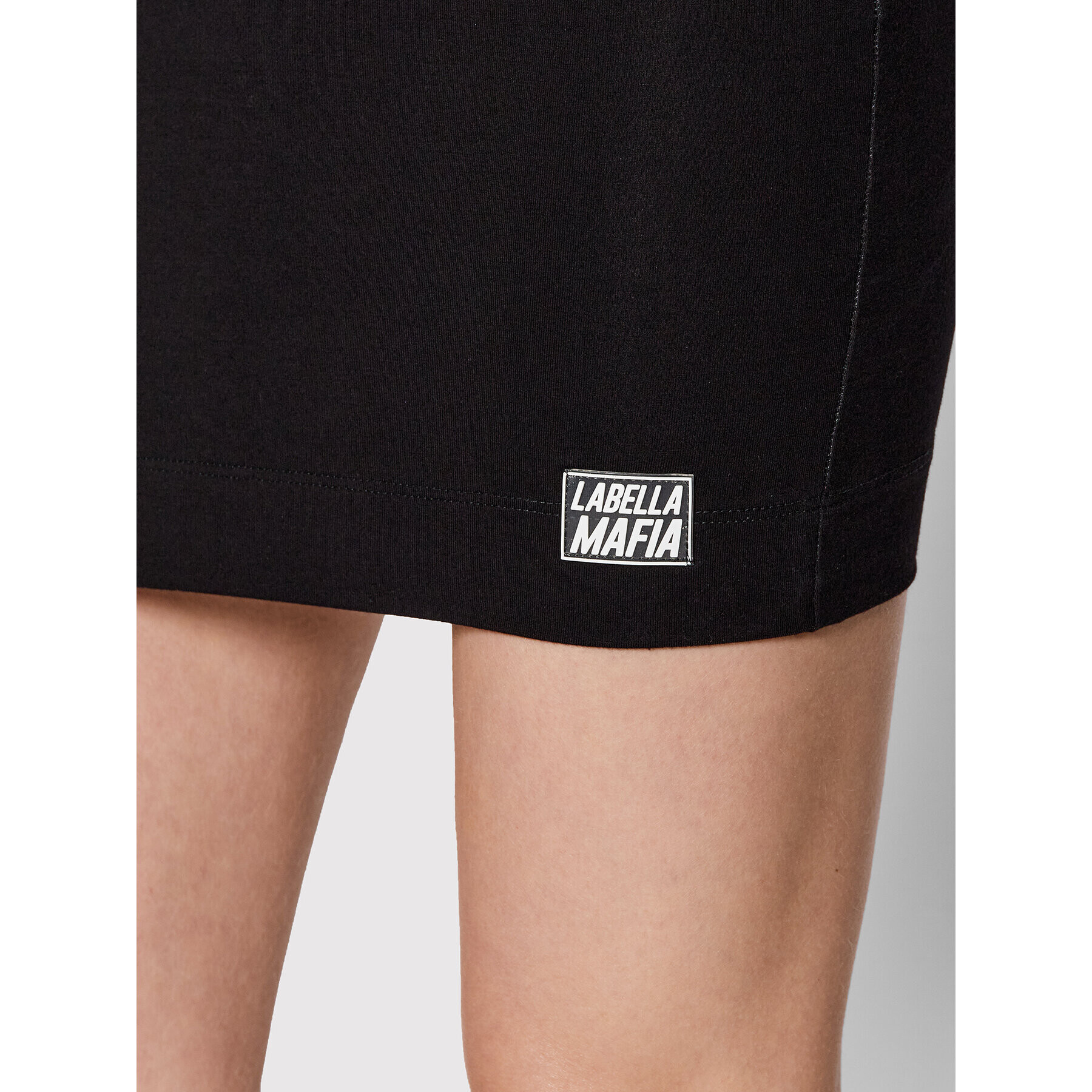 LaBellaMafia Ежедневна рокля 23740 Черен Slim Fit - Pepit.bg