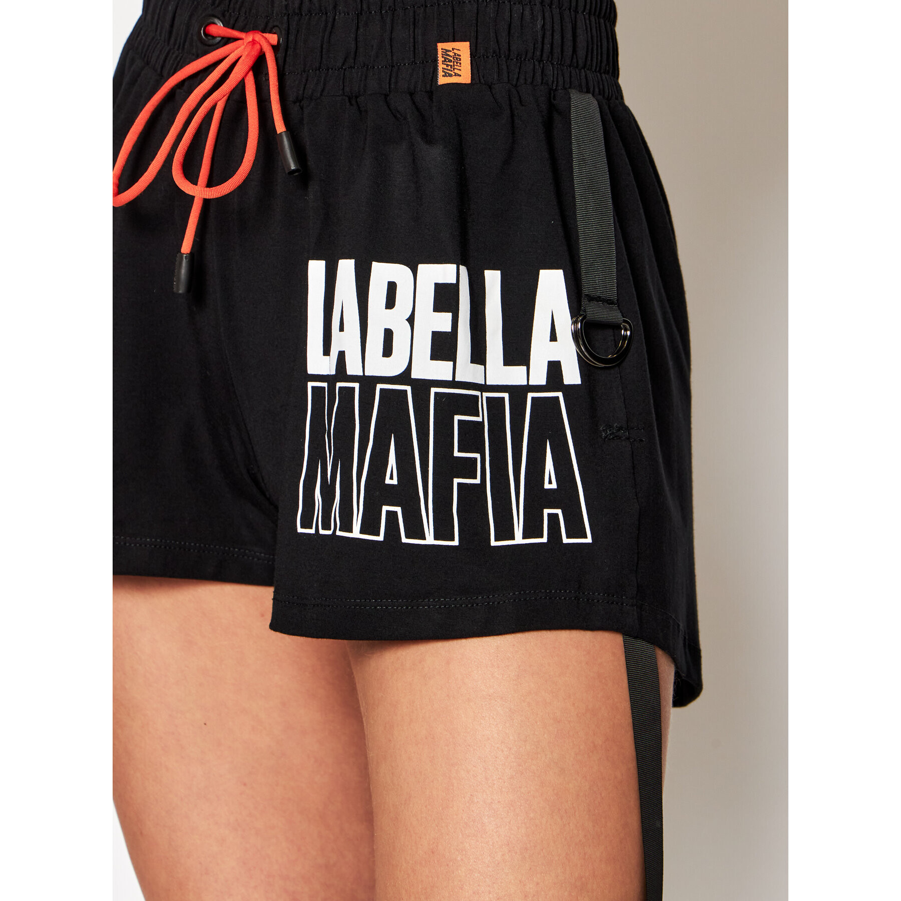 LaBellaMafia Спортни шорти 23012 Черен Regular Fit - Pepit.bg