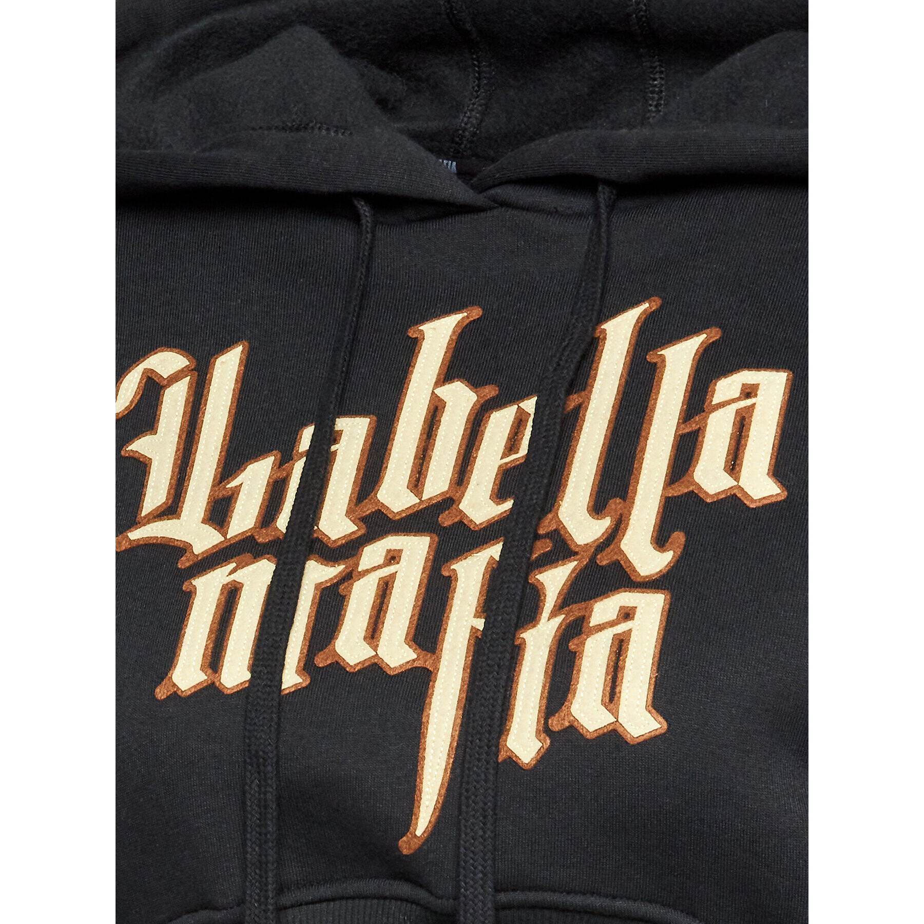 LaBellaMafia Суитшърт 25638 Черен Regular Fit - Pepit.bg
