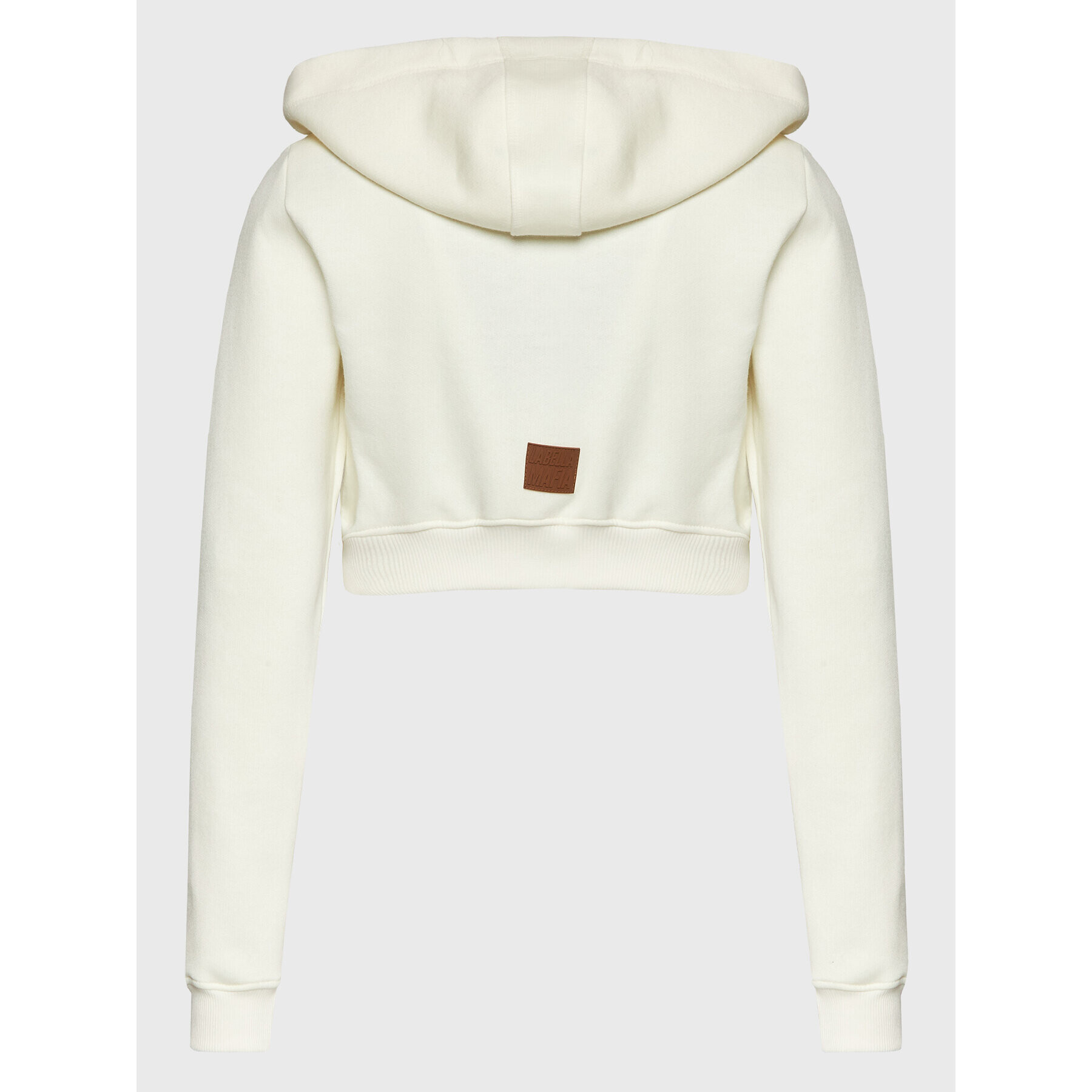 LaBellaMafia Суитшърт 25641 Екрю Regular Fit - Pepit.bg