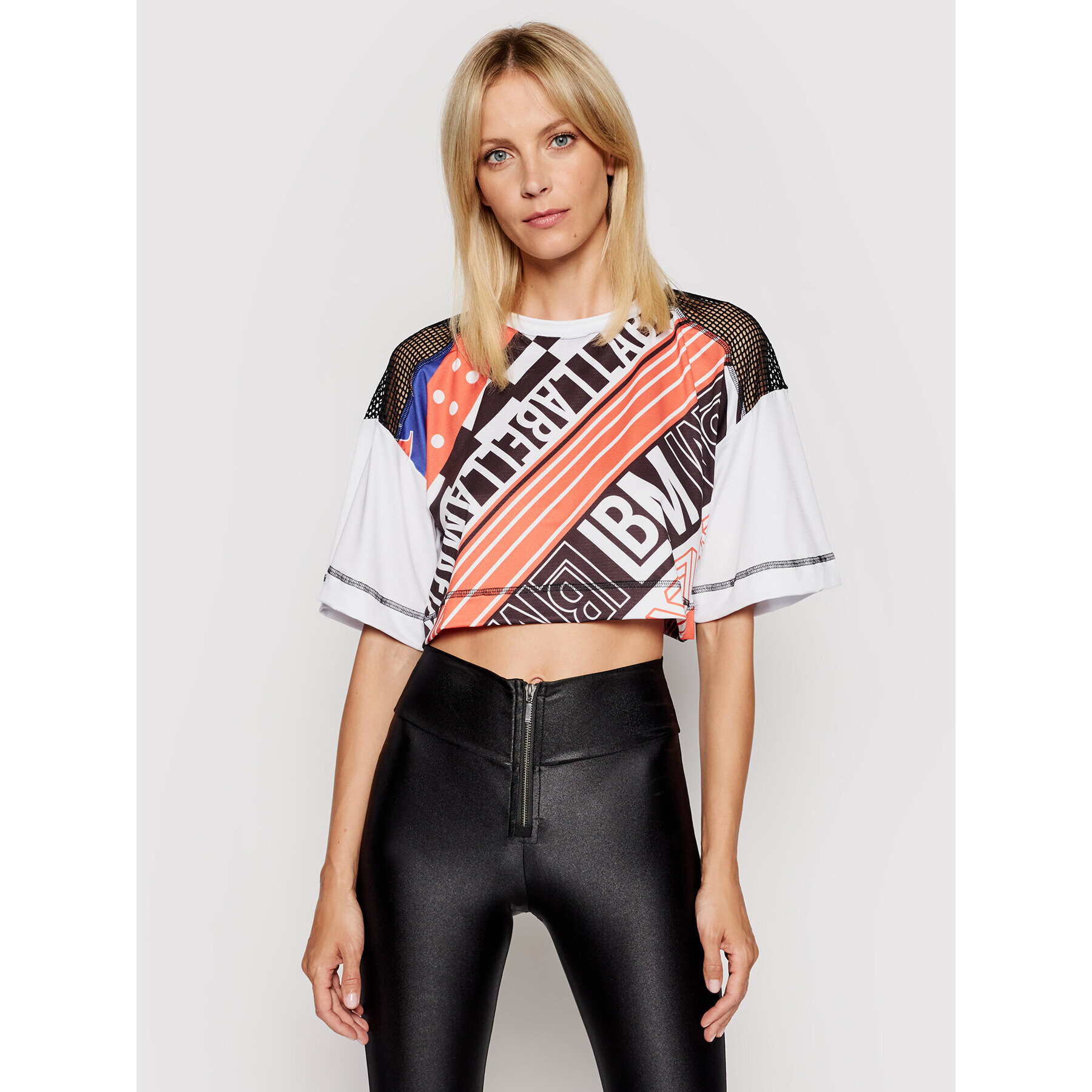 LaBellaMafia Тишърт 20973 Черен Regular Fit - Pepit.bg