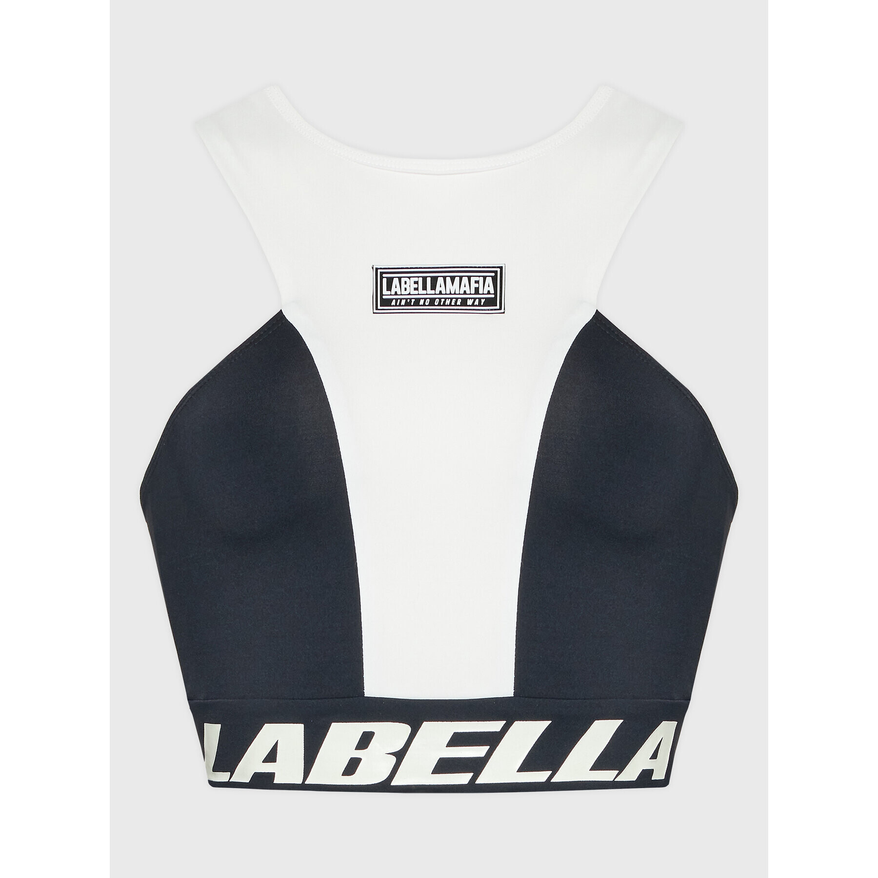 LaBellaMafia топ 25354 Бял Slim Fit - Pepit.bg
