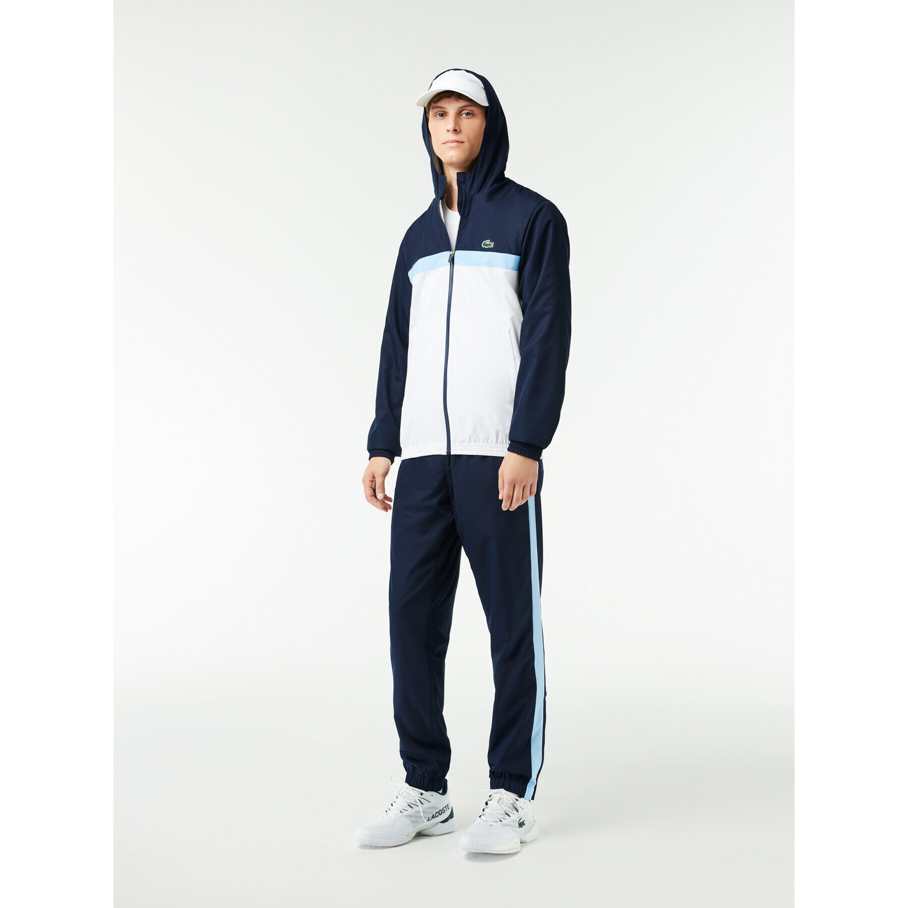 Lacoste Анцуг WH1793 Тъмносин Regular Fit - Pepit.bg