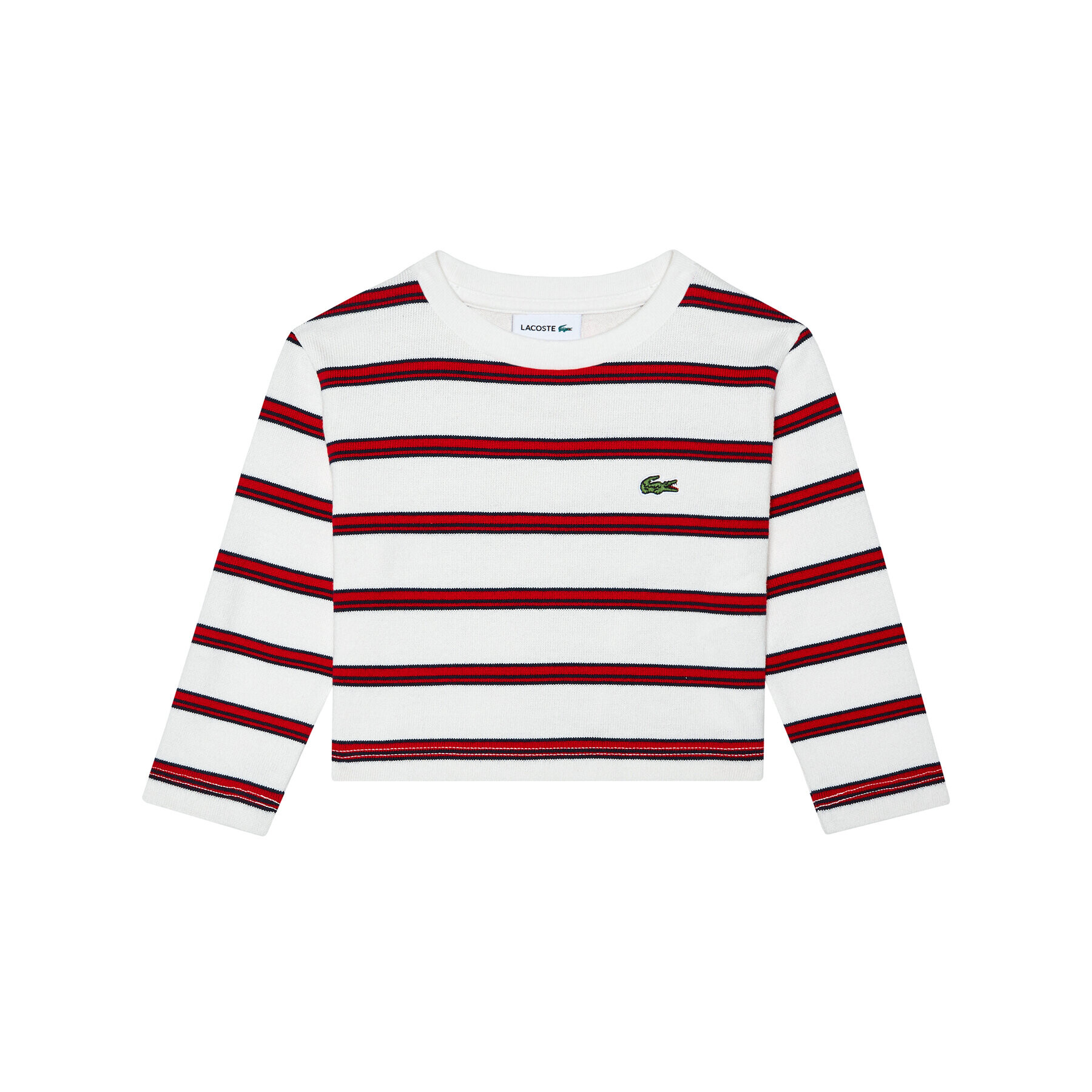 Lacoste Блуза TJ1358 Бял Regular Fit - Pepit.bg