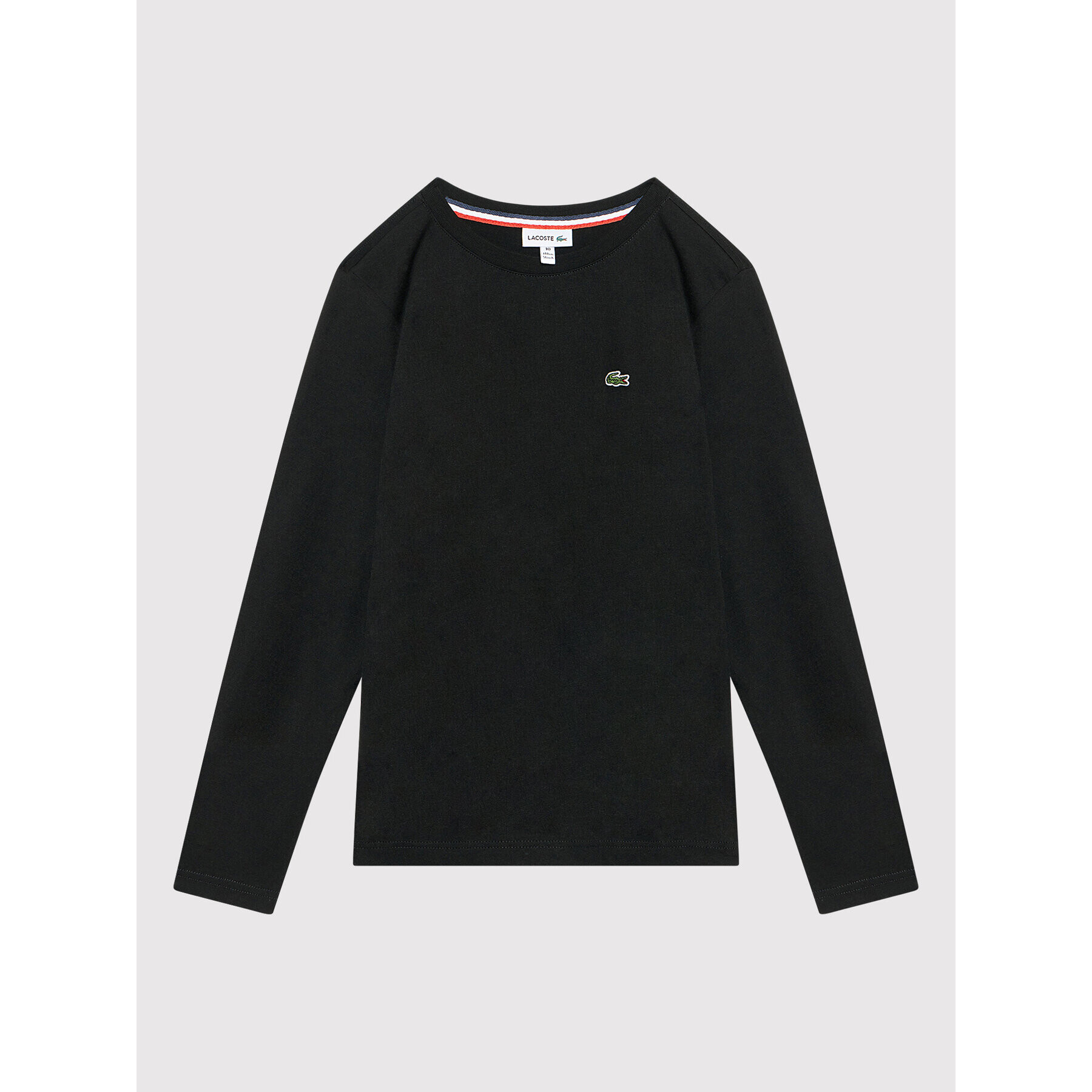 Lacoste Блуза TJ2093 Черен Regular Fit - Pepit.bg
