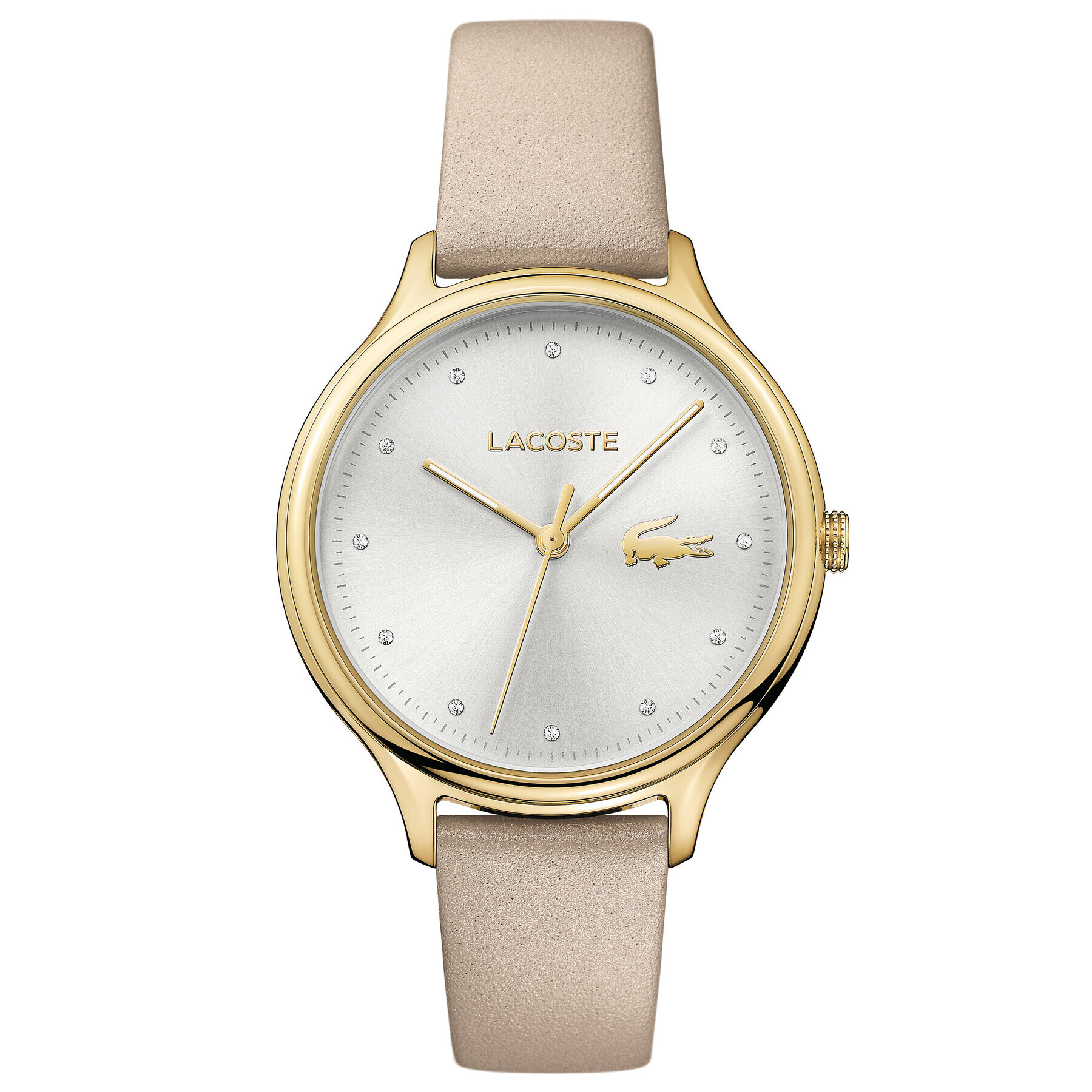 Lacoste Часовник Constance 2001007 Бежов - Pepit.bg