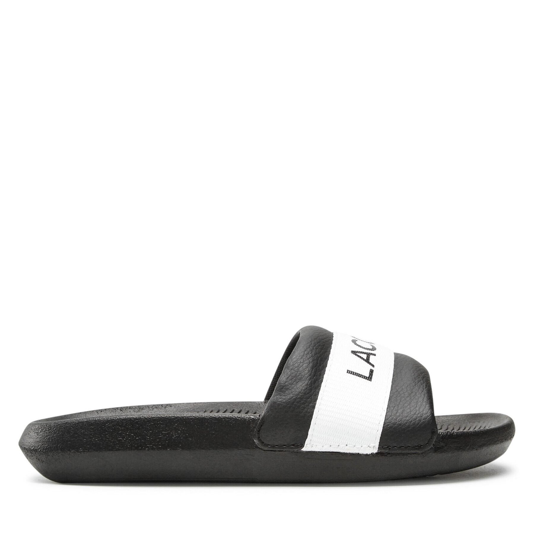 Lacoste Чехли Croco Slide 0721 1 Cfa 7-41CFA0011312 Черен - Pepit.bg