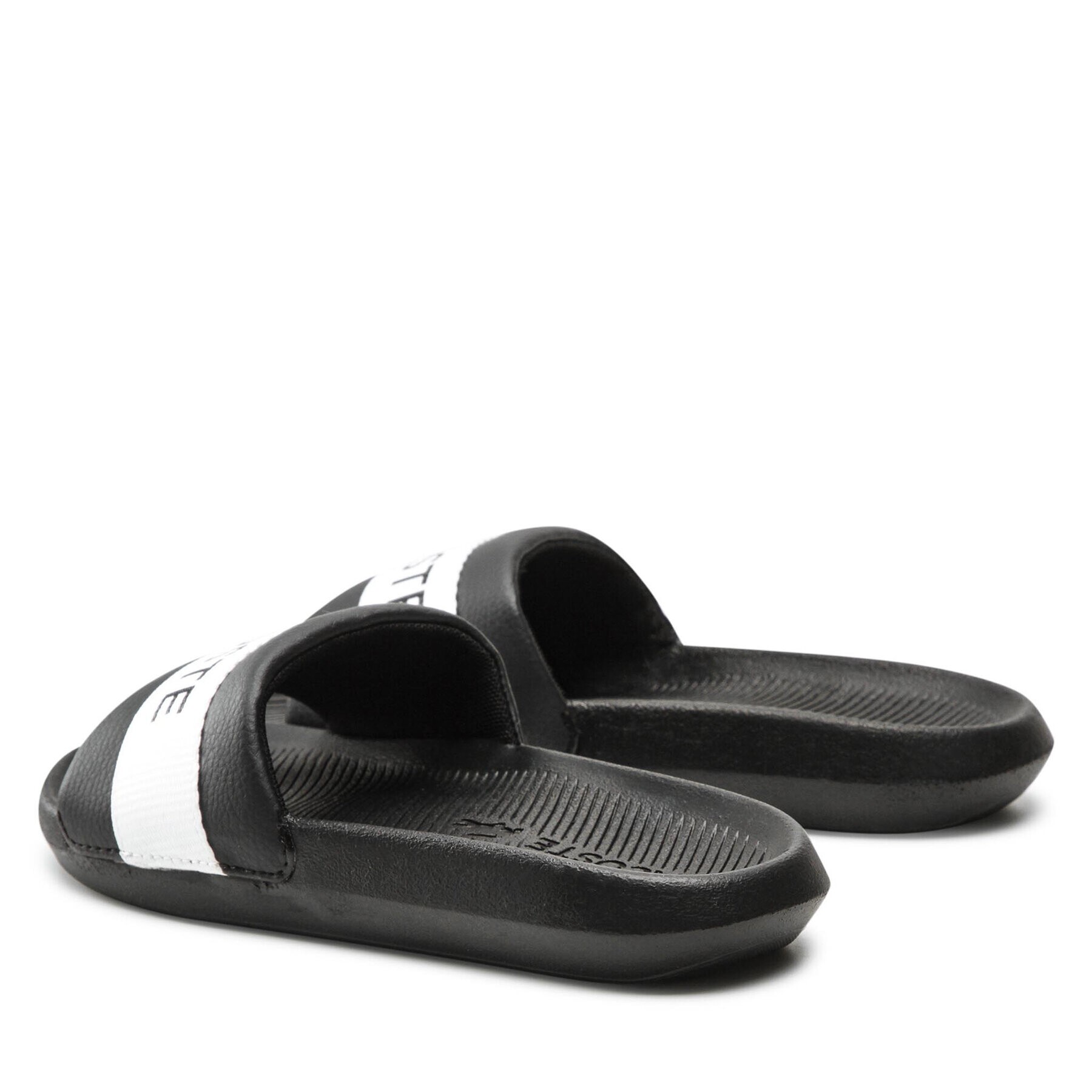 Lacoste Чехли Croco Slide 0721 1 Cfa 7-41CFA0011312 Черен - Pepit.bg