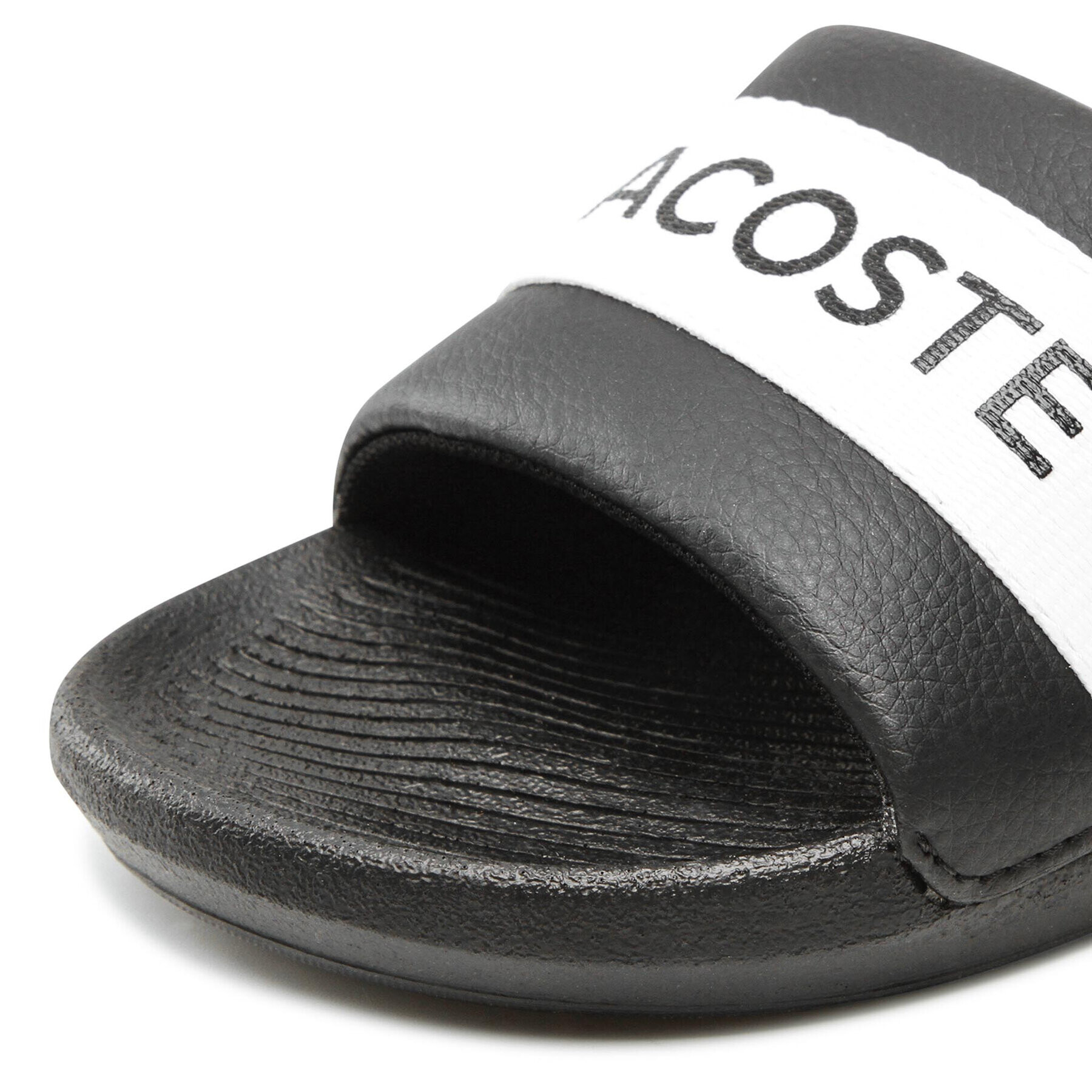 Lacoste Чехли Croco Slide 0721 1 Cfa 7-41CFA0011312 Черен - Pepit.bg