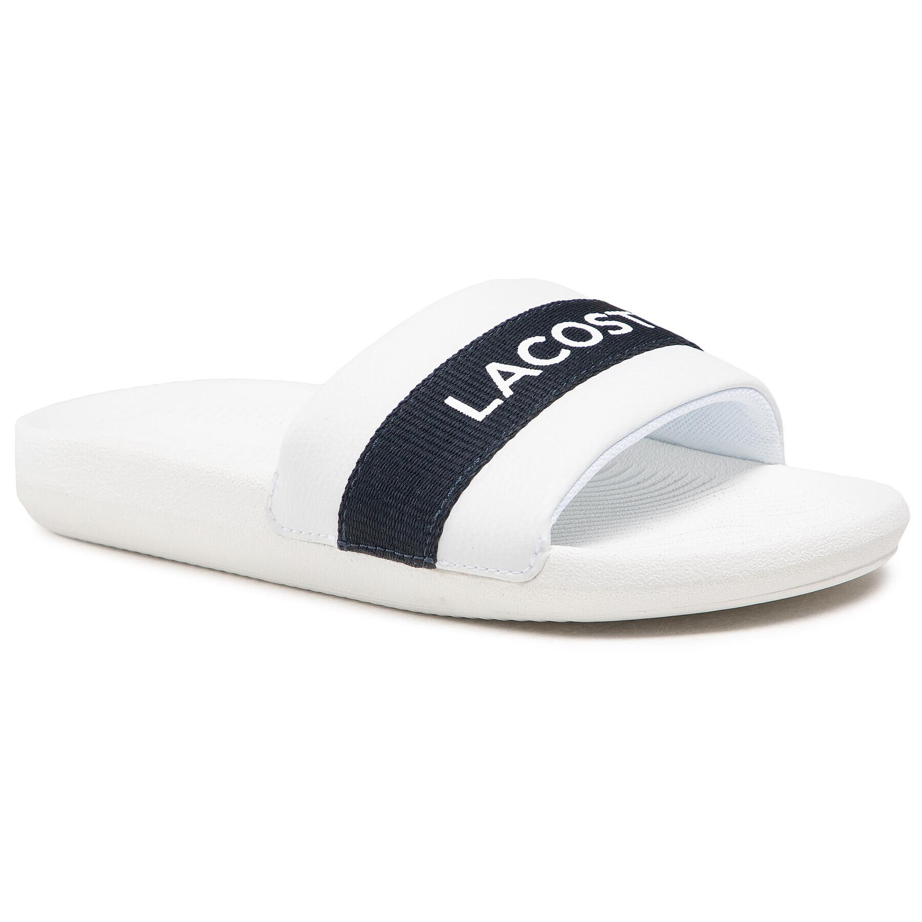 Lacoste Чехли Croco Slide 0721 1 Cma 7-41CMA0007042 Бял - Pepit.bg