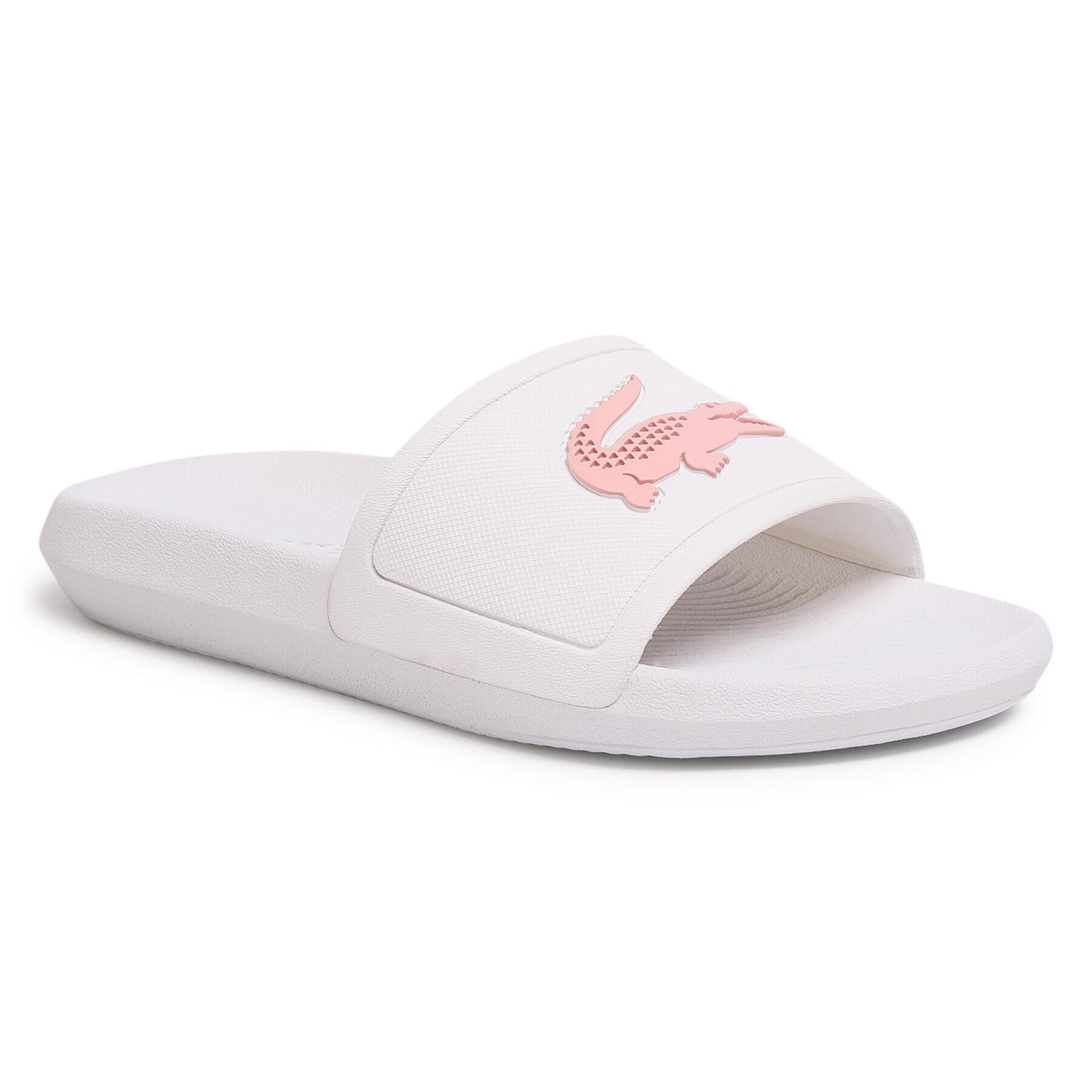 Lacoste Чехли Croco Slide 119 3 Cfa 7-37CFA00051Y9 Бял - Pepit.bg