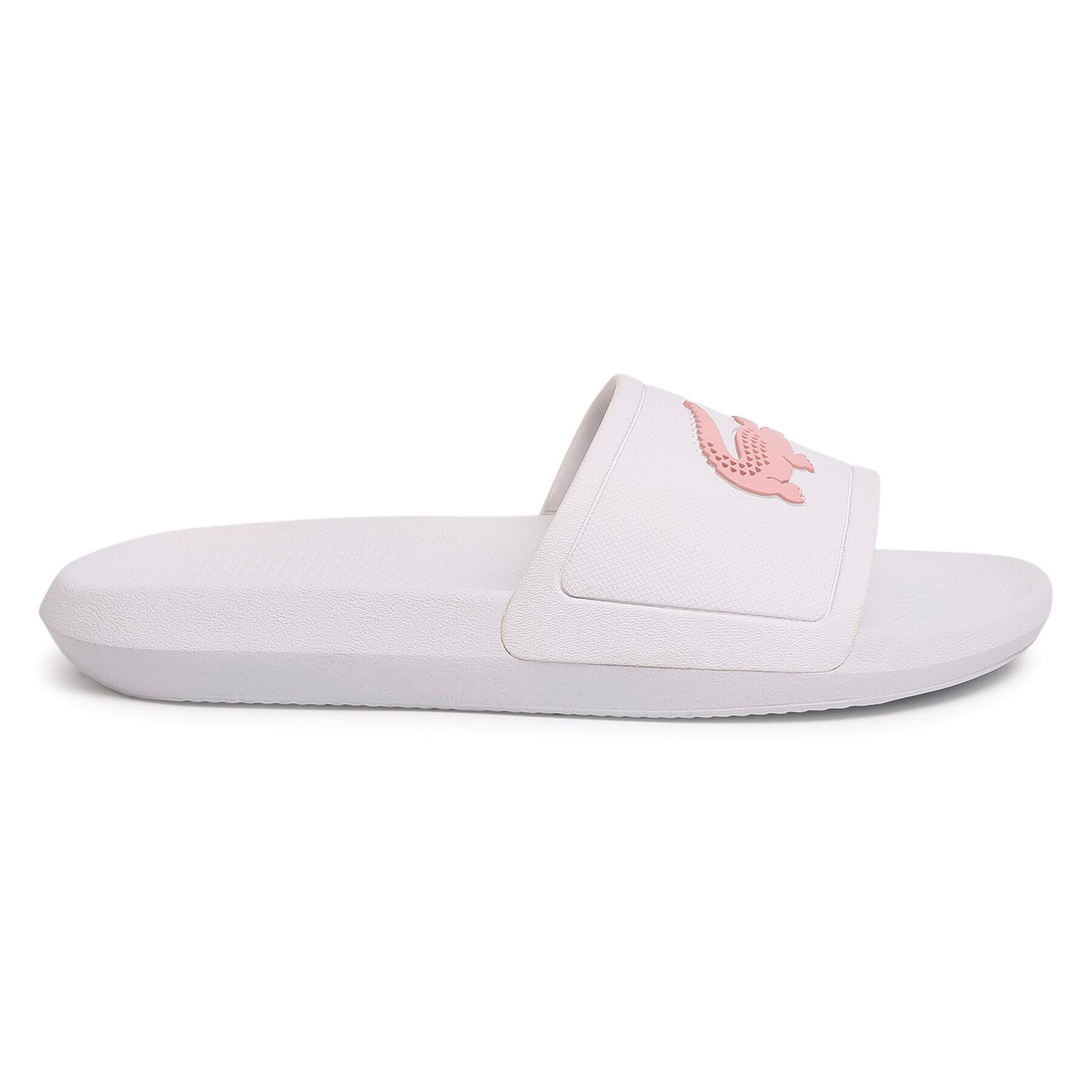 Lacoste Чехли Croco Slide 119 3 Cfa 7-37CFA00051Y9 Бял - Pepit.bg