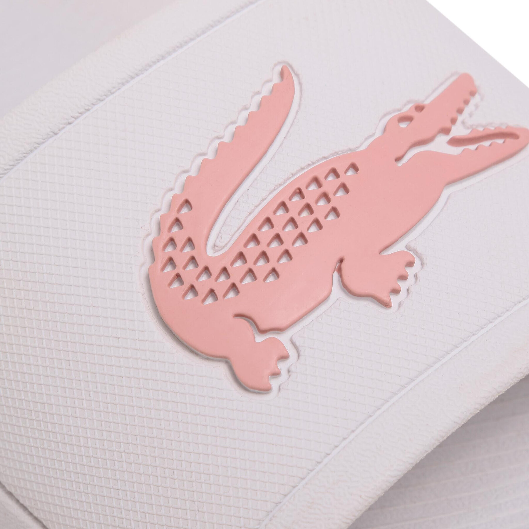 Lacoste Чехли Croco Slide 119 3 Cfa 7-37CFA00051Y9 Бял - Pepit.bg