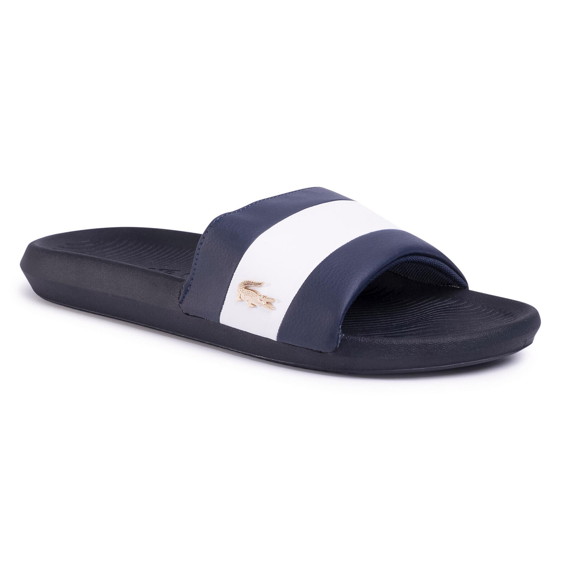 Lacoste Чехли Croco Slide 120 3 Us Cma 7-39CMA0061092 Тъмносин - Pepit.bg