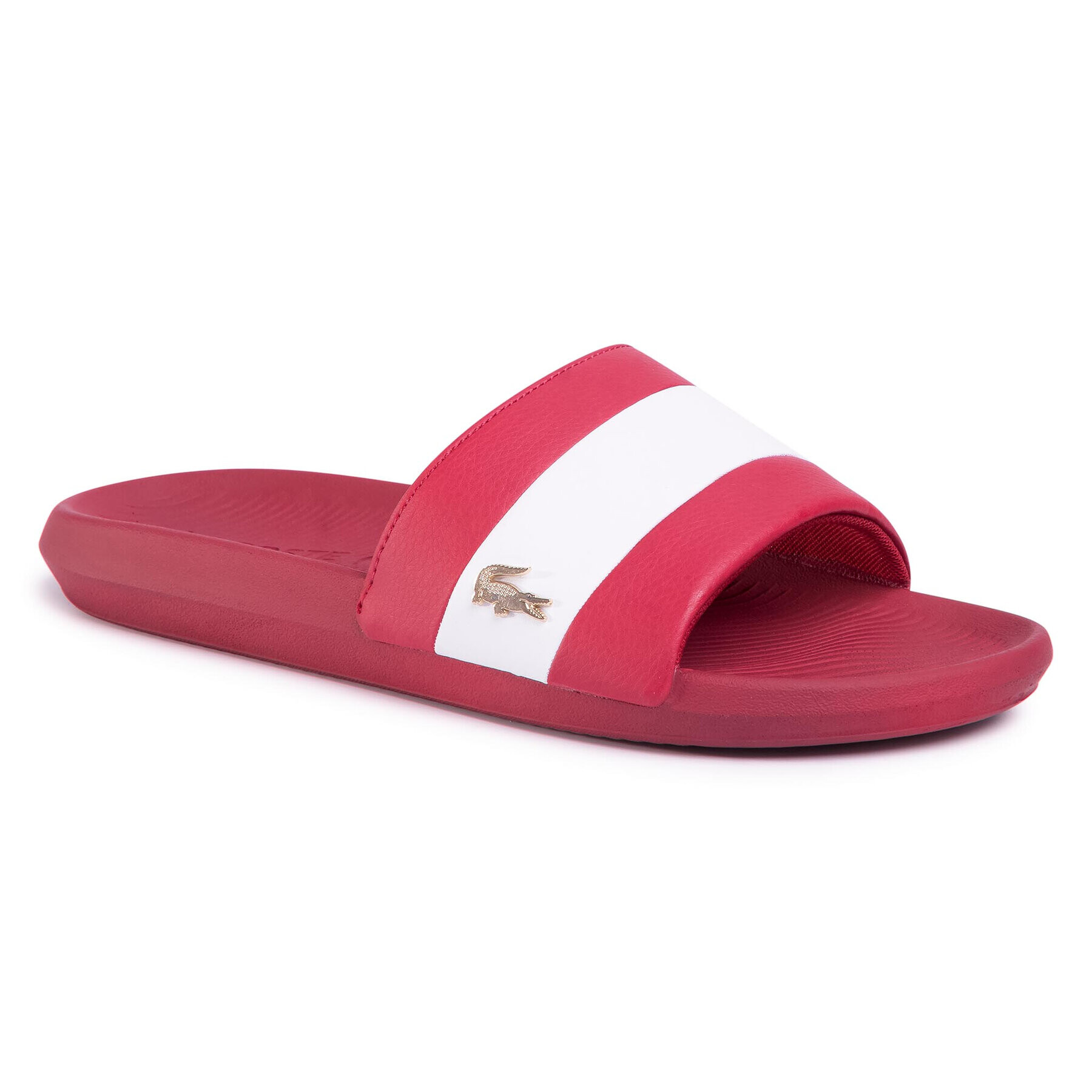 Lacoste Чехли Croco Slide 120 3 Us Cma 7-39CMA006117K Червен - Pepit.bg