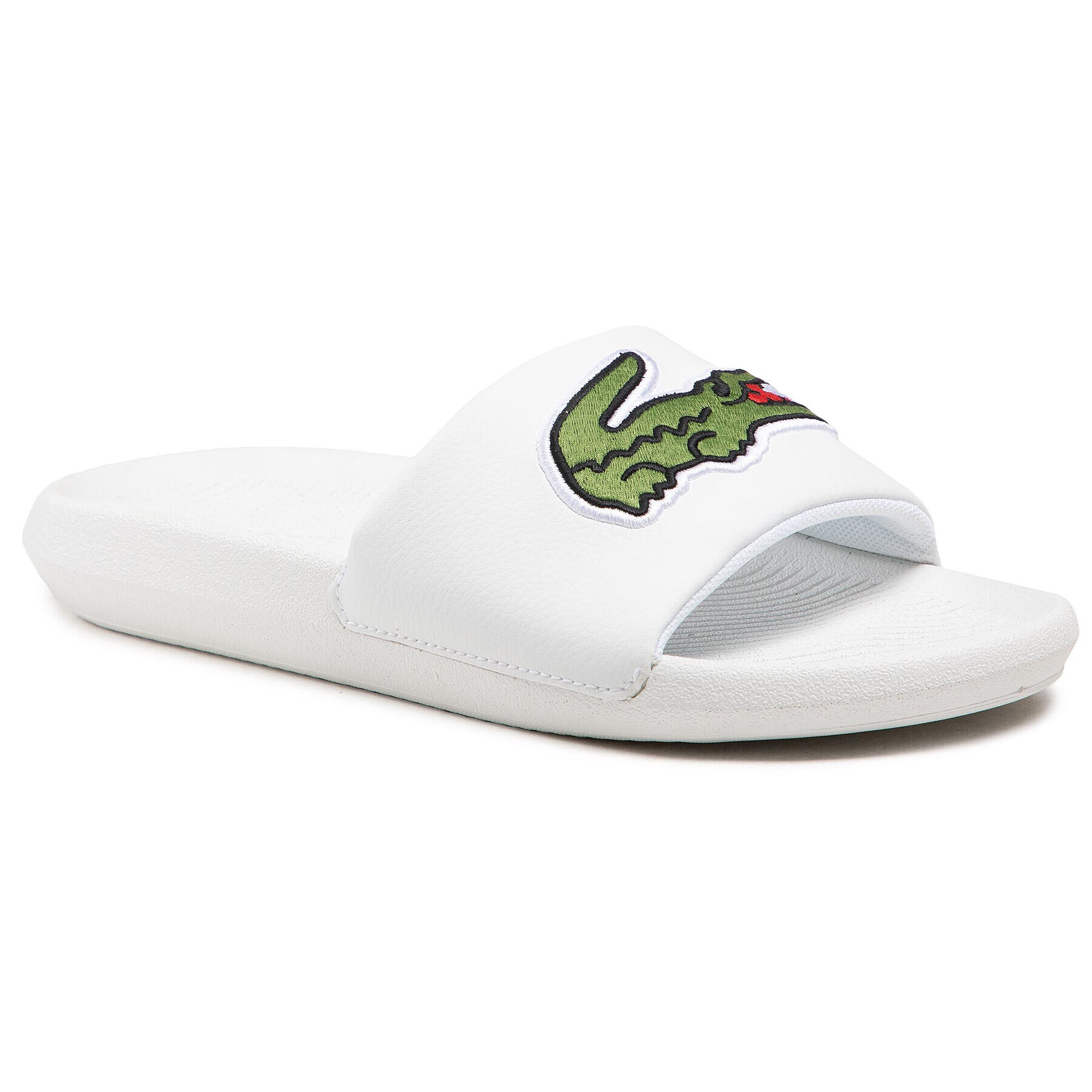 Lacoste Чехли Croco Slide 319 4 Us Cma 7-38CMA0073 Бял - Pepit.bg