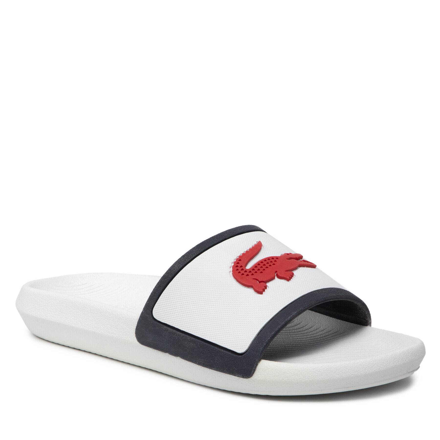 Lacoste Чехли Croco Slide Tri3 Cma 7-39CMA0043 Бял - Pepit.bg