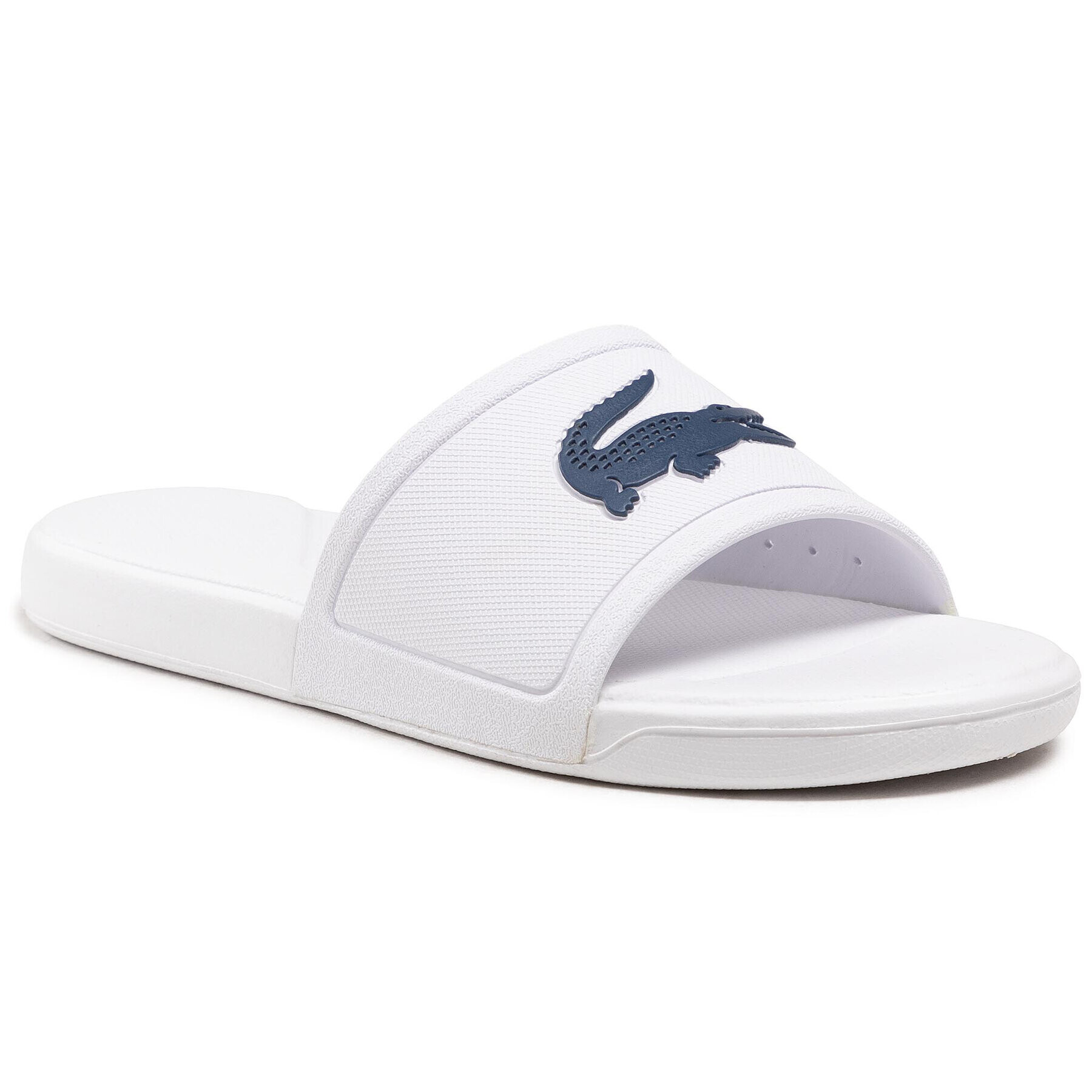 Lacoste Чехли Slide 0921 1 Cuj 7-41CUJ0008X96 Бял - Pepit.bg