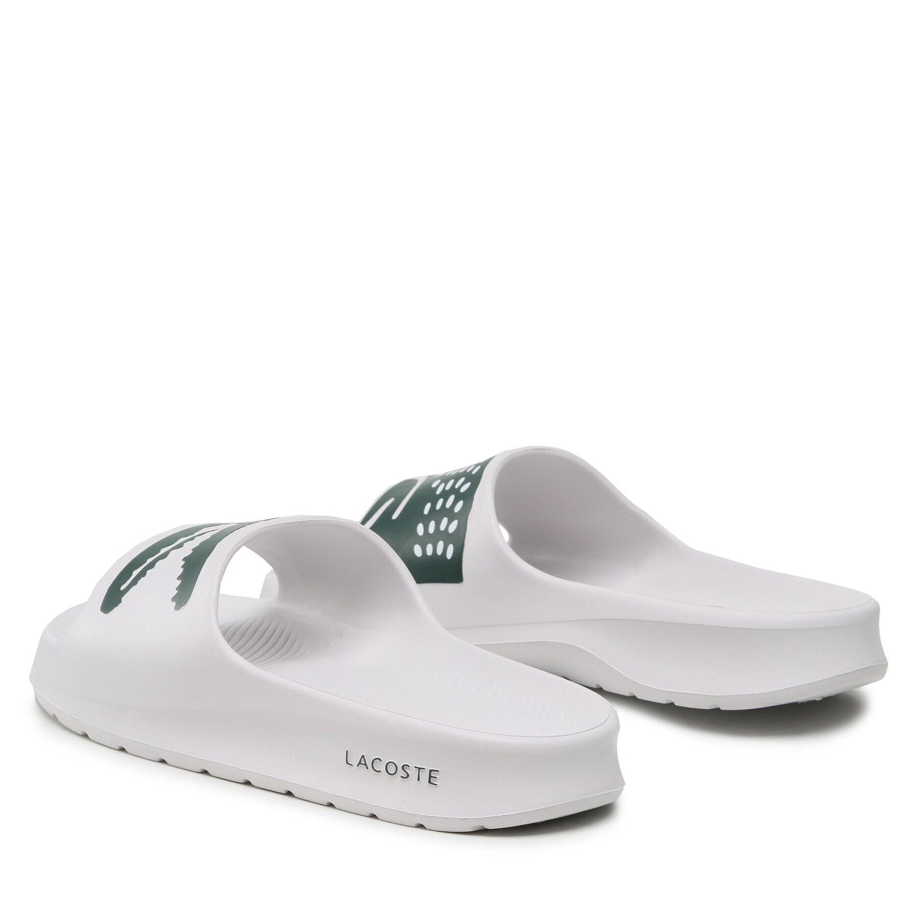 Lacoste Чехли Croco 2.0 0721 Cfa 7-41CFA0035 Бял - Pepit.bg