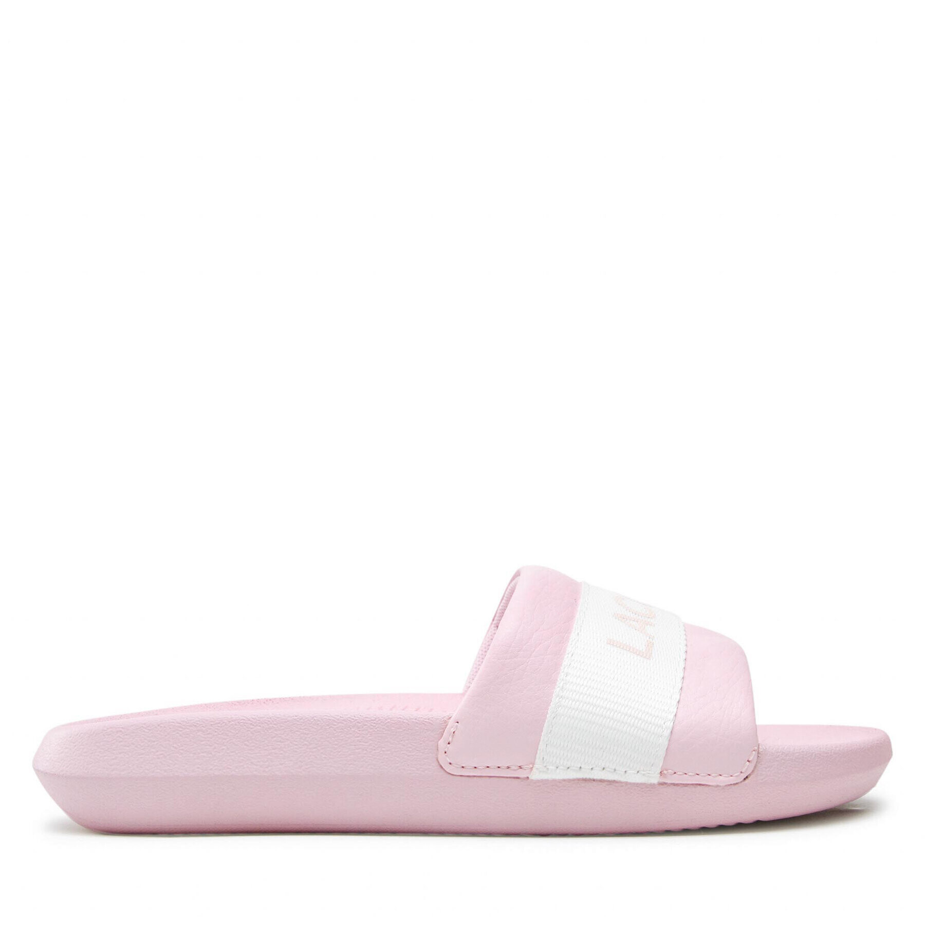 Lacoste Чехли Croco Slide 0722 1 Cfa 7-43CFA0005208 Розов - Pepit.bg