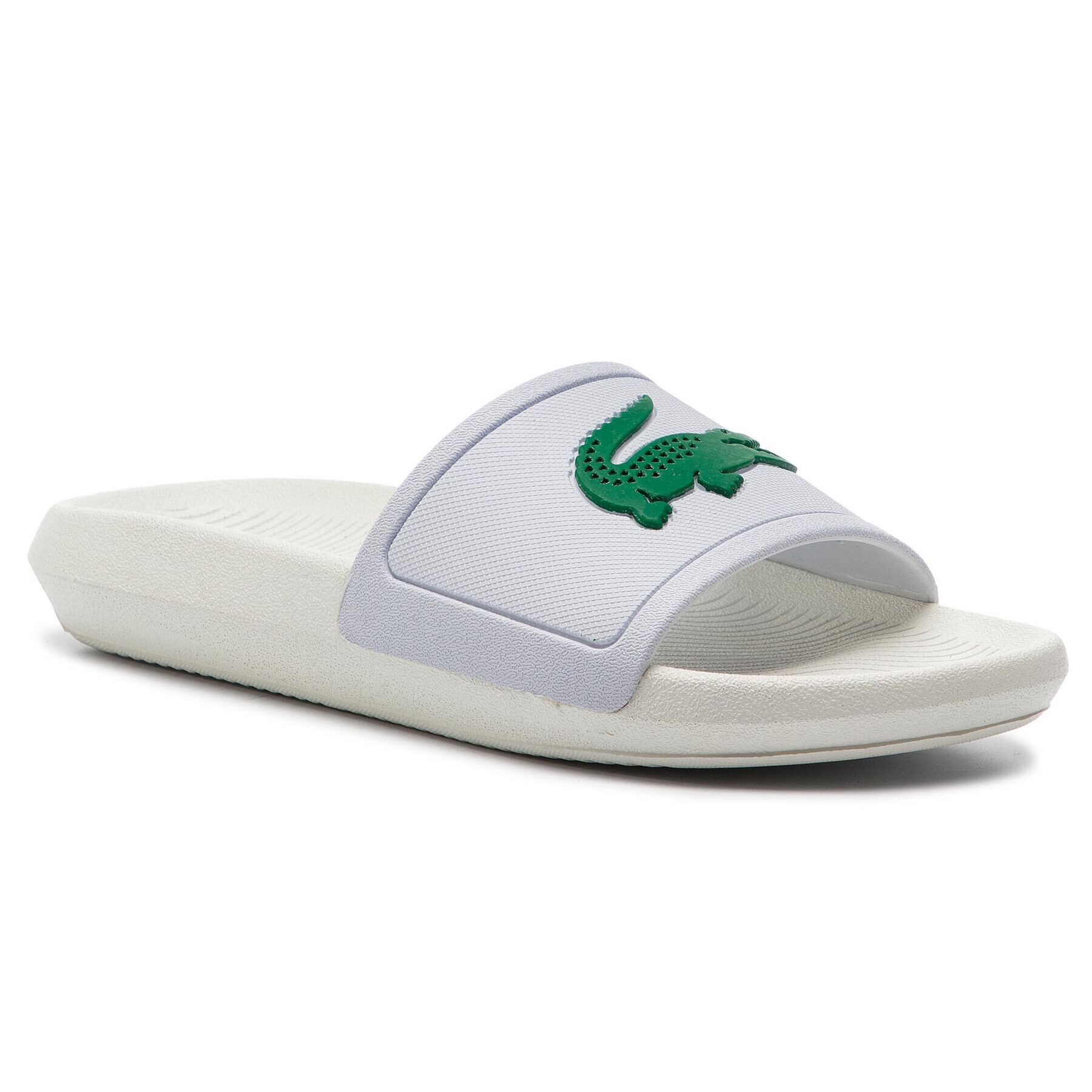 Lacoste Чехли Croco Slide 119 3 Cfa 7-37CFA0005082 Бял - Pepit.bg