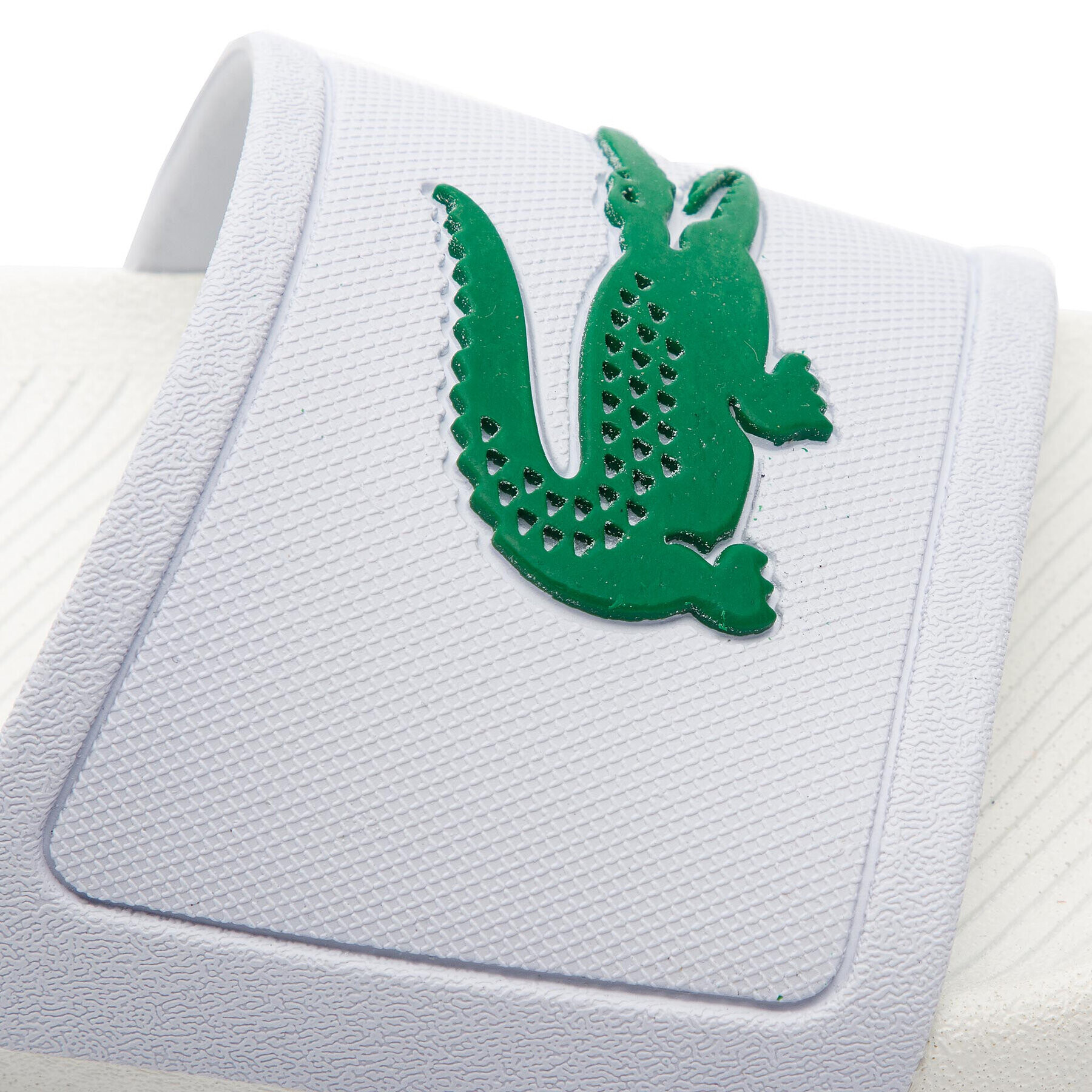 Lacoste Чехли Croco Slide 119 3 Cfa 7-37CFA0005082 Бял - Pepit.bg