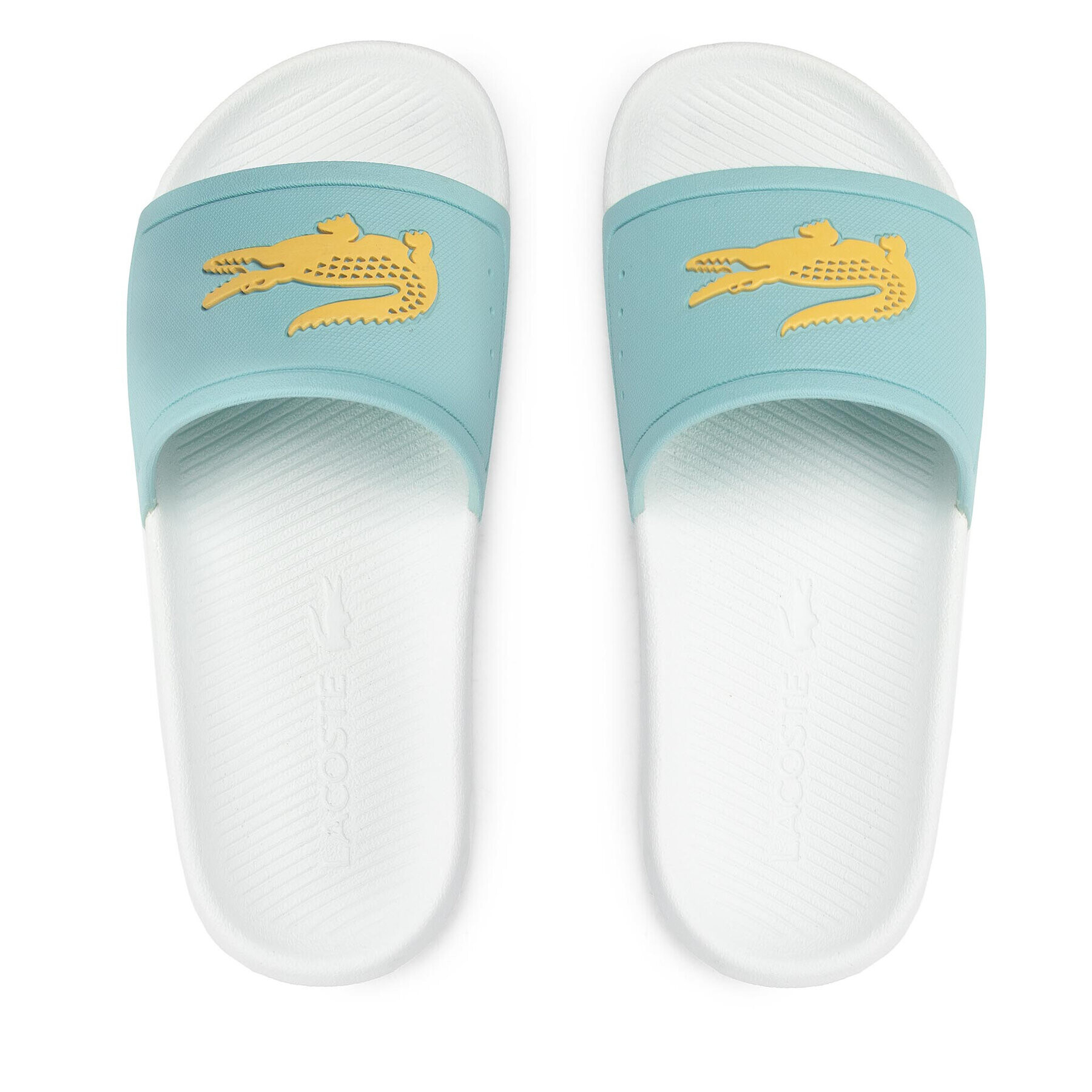 Lacoste Чехли CrocoSlide 0922 3 CFA 7-43CFA00419A4 Син - Pepit.bg