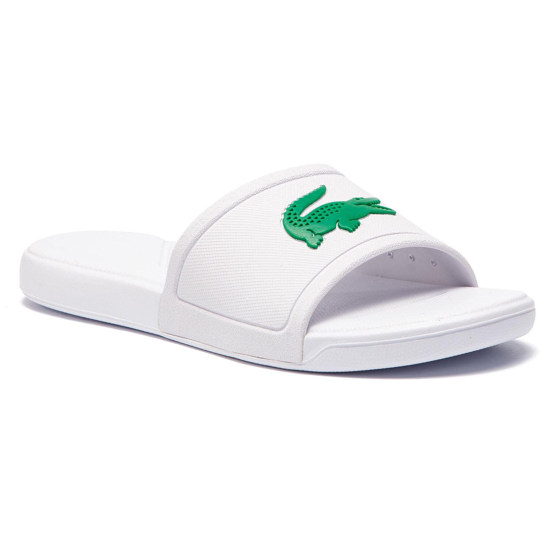 Lacoste Чехли L.30 Slide 119 2 Cuj 7-37CUJ0011082 Бял - Pepit.bg