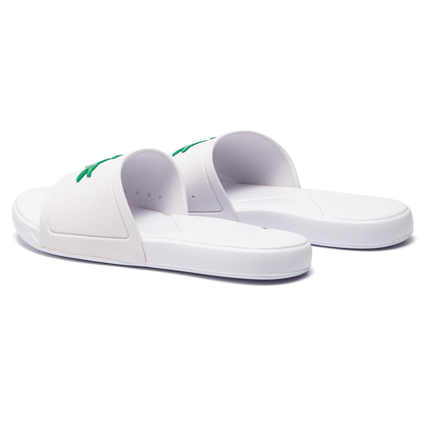 Lacoste Чехли L.30 Slide 119 2 Cuj 7-37CUJ0011082 Бял - Pepit.bg