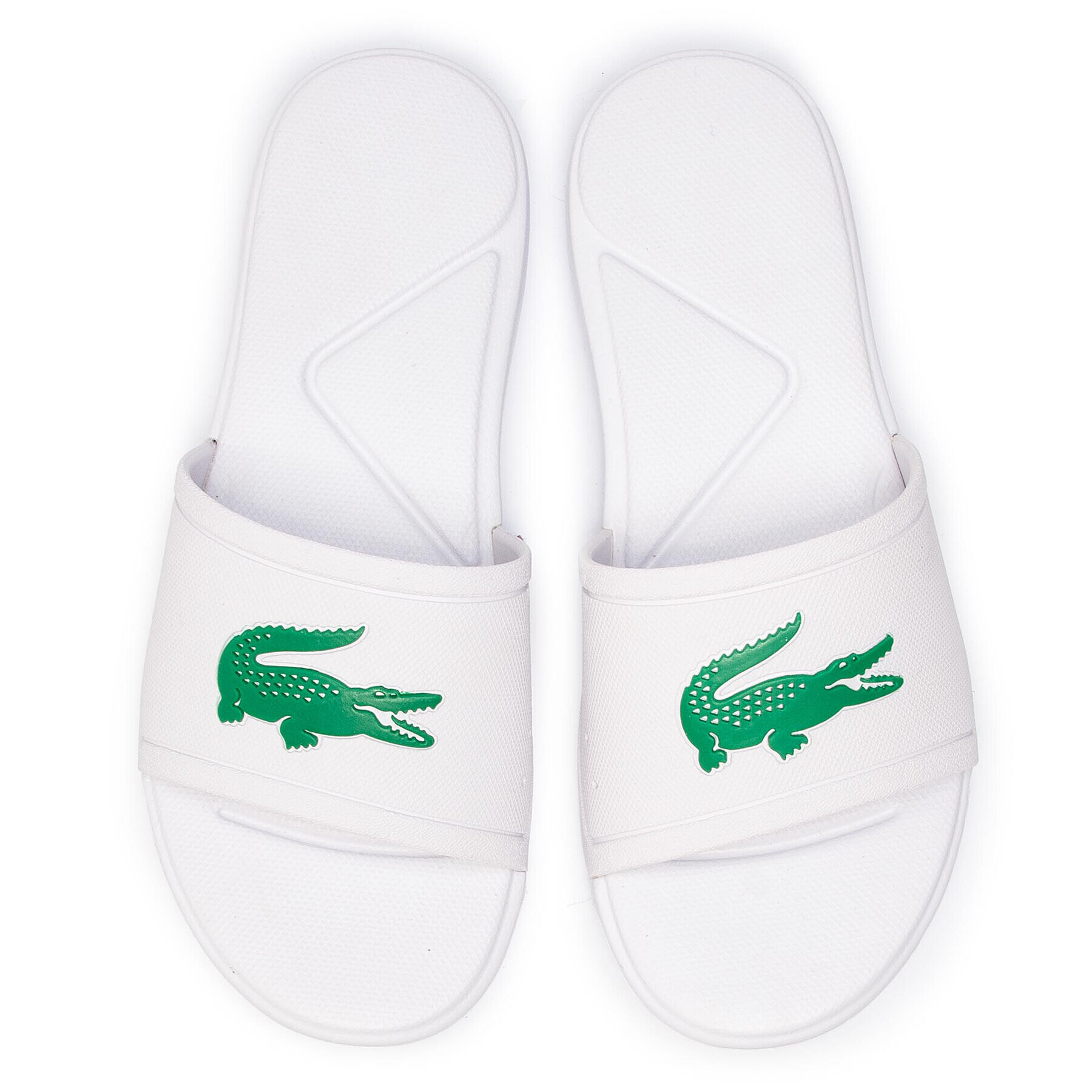 Lacoste Чехли L.30 Slide 119 2 Cuj 7-37CUJ0011082 Бял - Pepit.bg