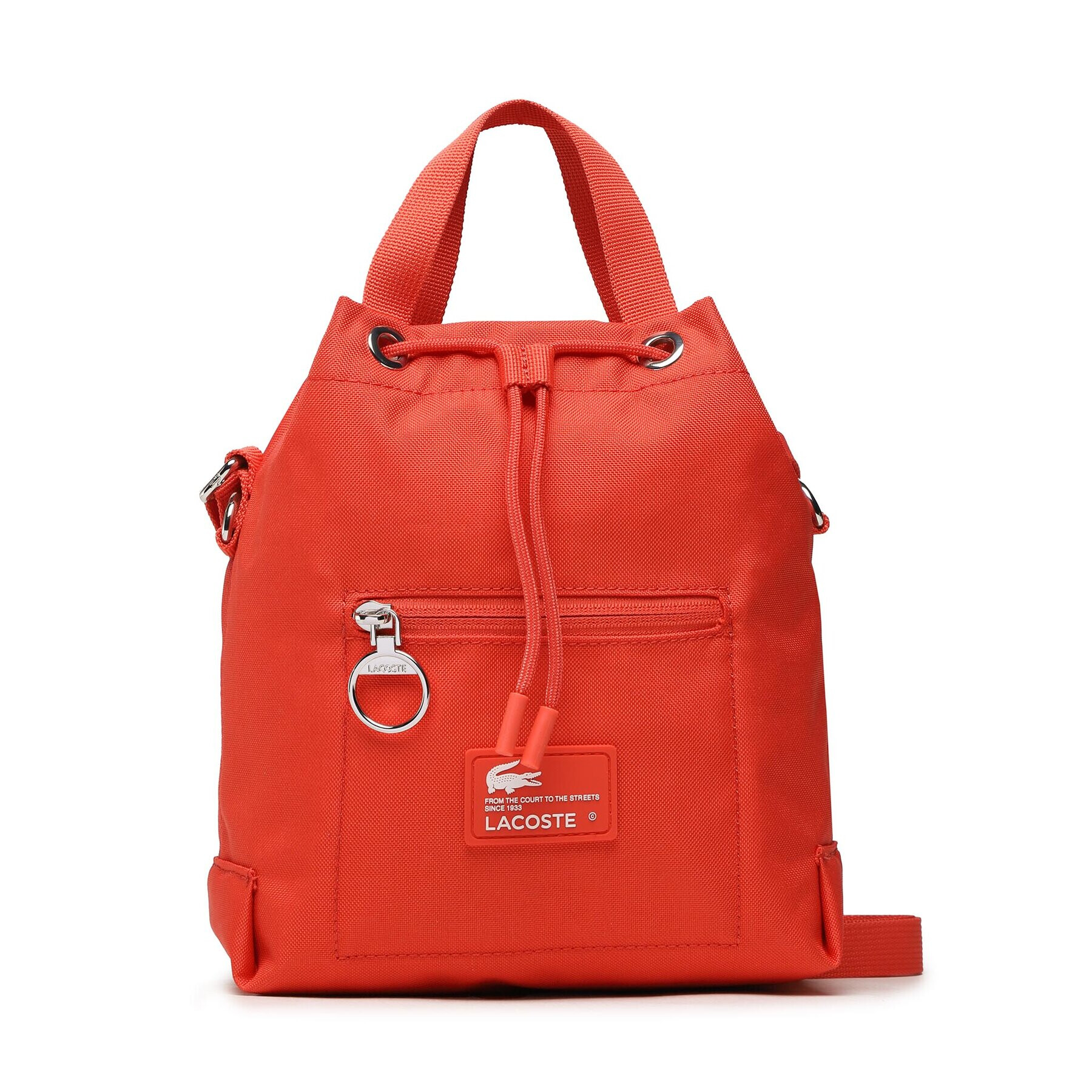 Lacoste Дамска чанта Bucket Bag NF4196WE Червен - Pepit.bg