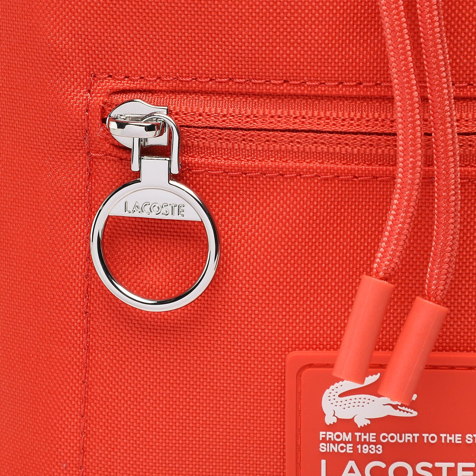 Lacoste Дамска чанта Bucket Bag NF4196WE Червен - Pepit.bg