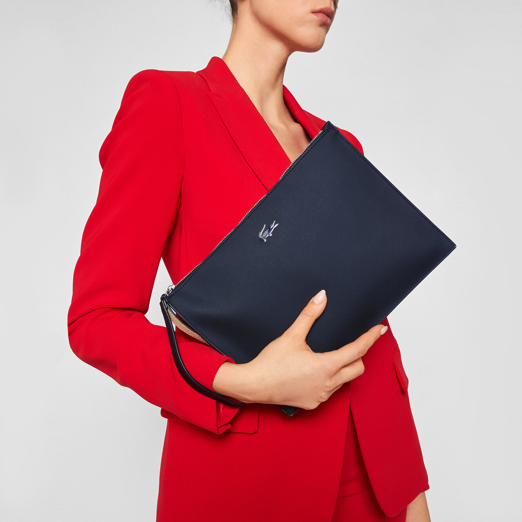 Lacoste Дамска чанта Clutch NF2791AA Черен - Pepit.bg