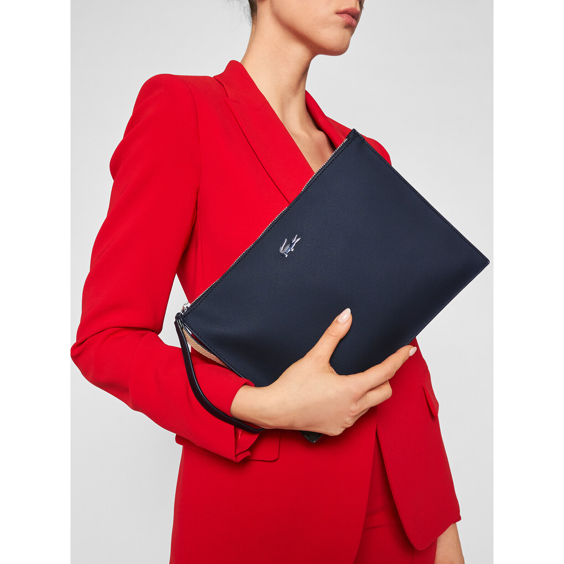 Lacoste Дамска чанта Clutch NF2791AA Черен - Pepit.bg
