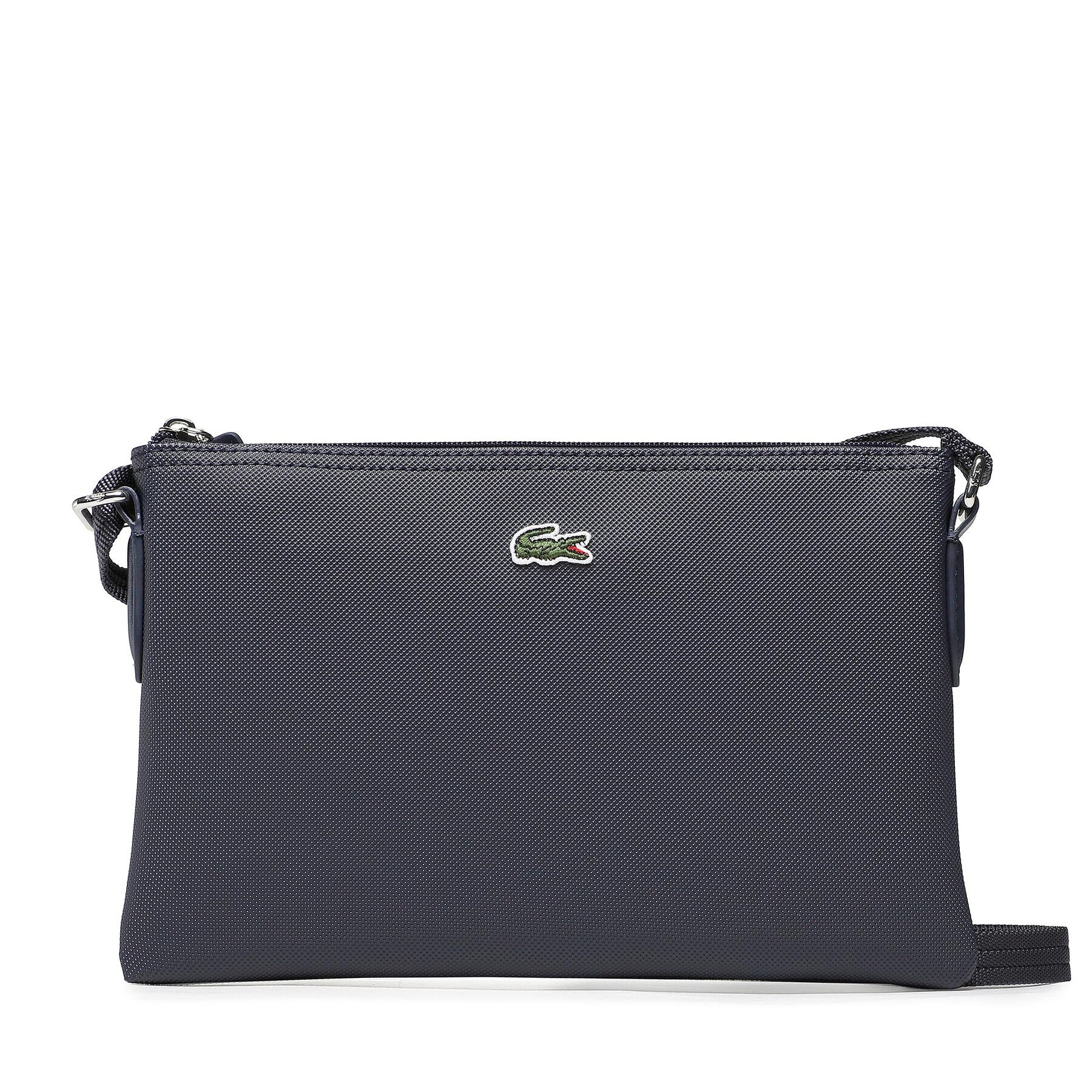 Lacoste Дамска чанта Flat Crossover Bag NF1887PO Тъмносин - Pepit.bg