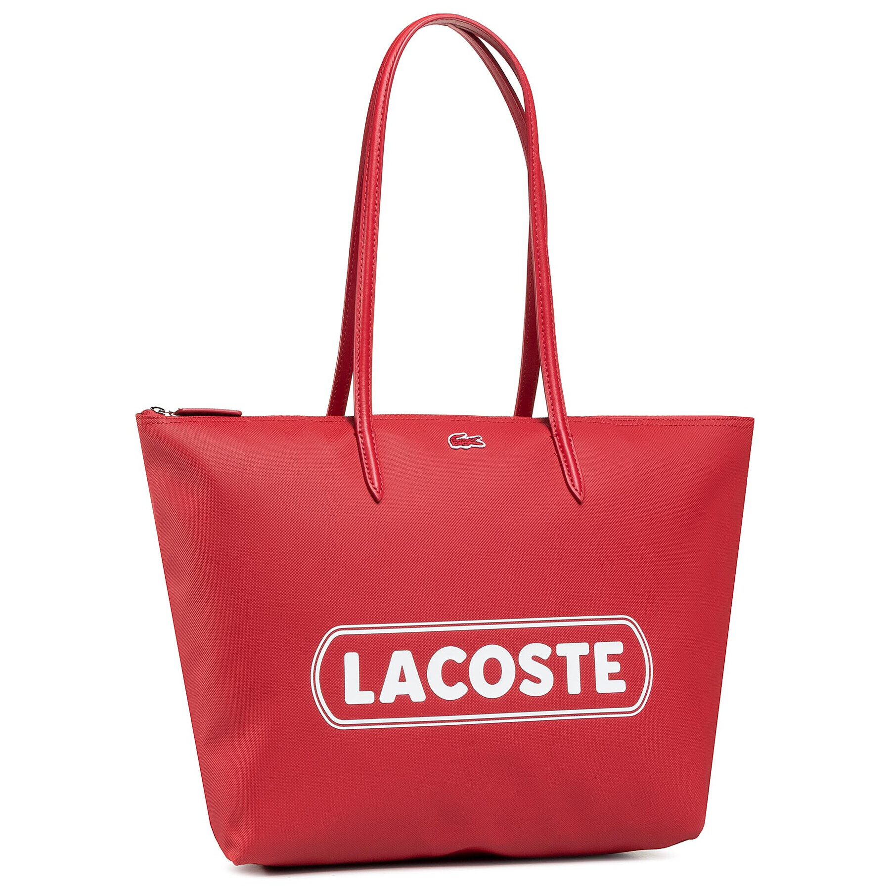 Lacoste Дамска чанта L Shopping Bag NF3259SJ Червен - Pepit.bg