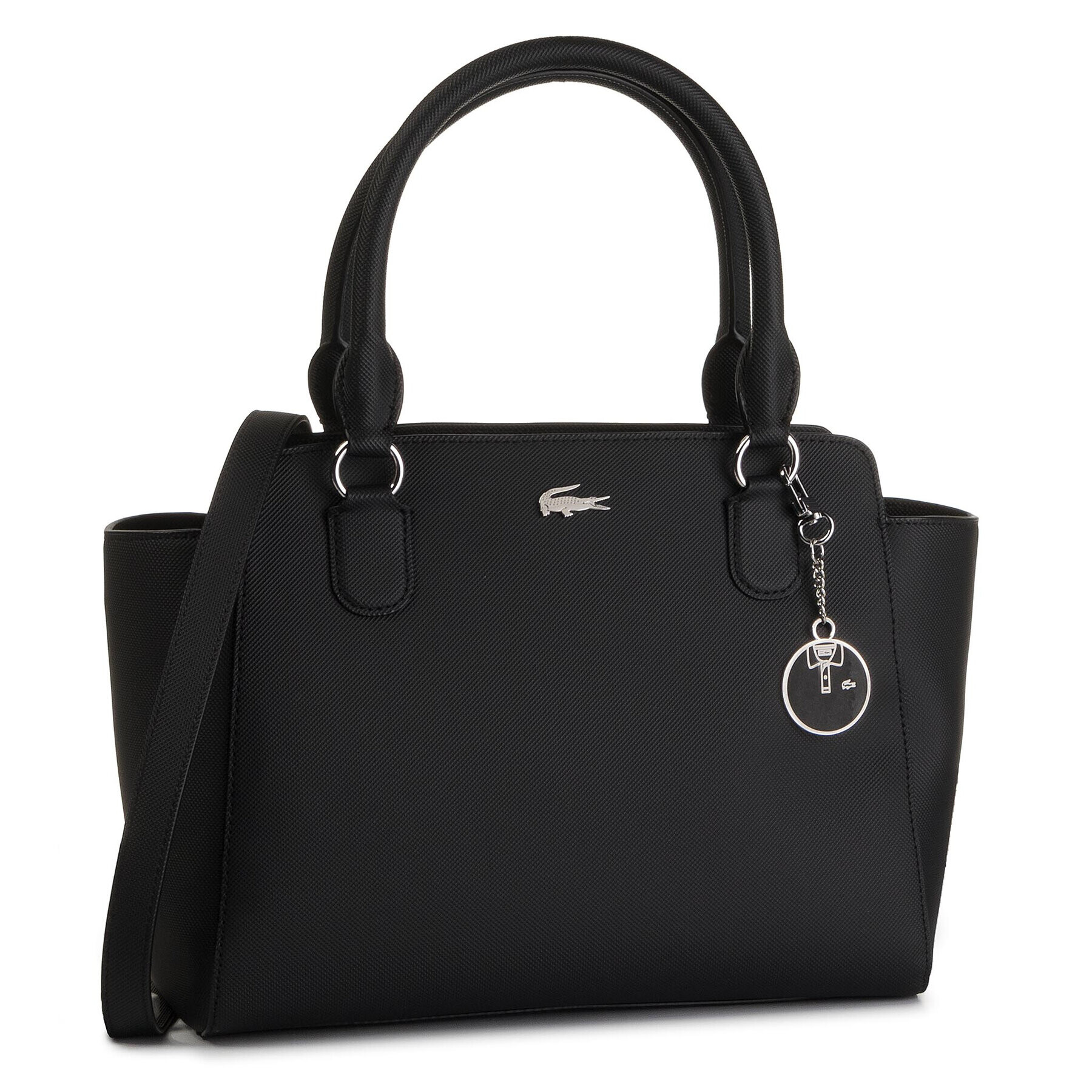 Lacoste Дамска чанта M Shopping Bag NF2594DC Черен - Pepit.bg