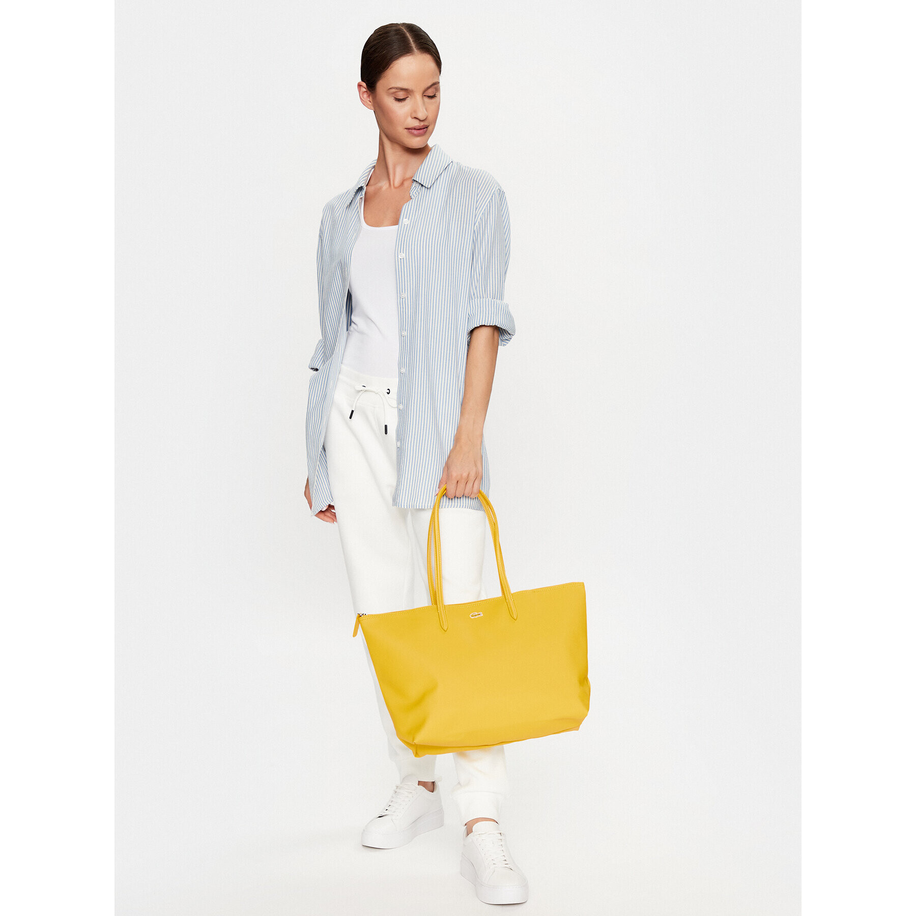 Lacoste Дамска чанта NF1888POL36 Жълт - Pepit.bg