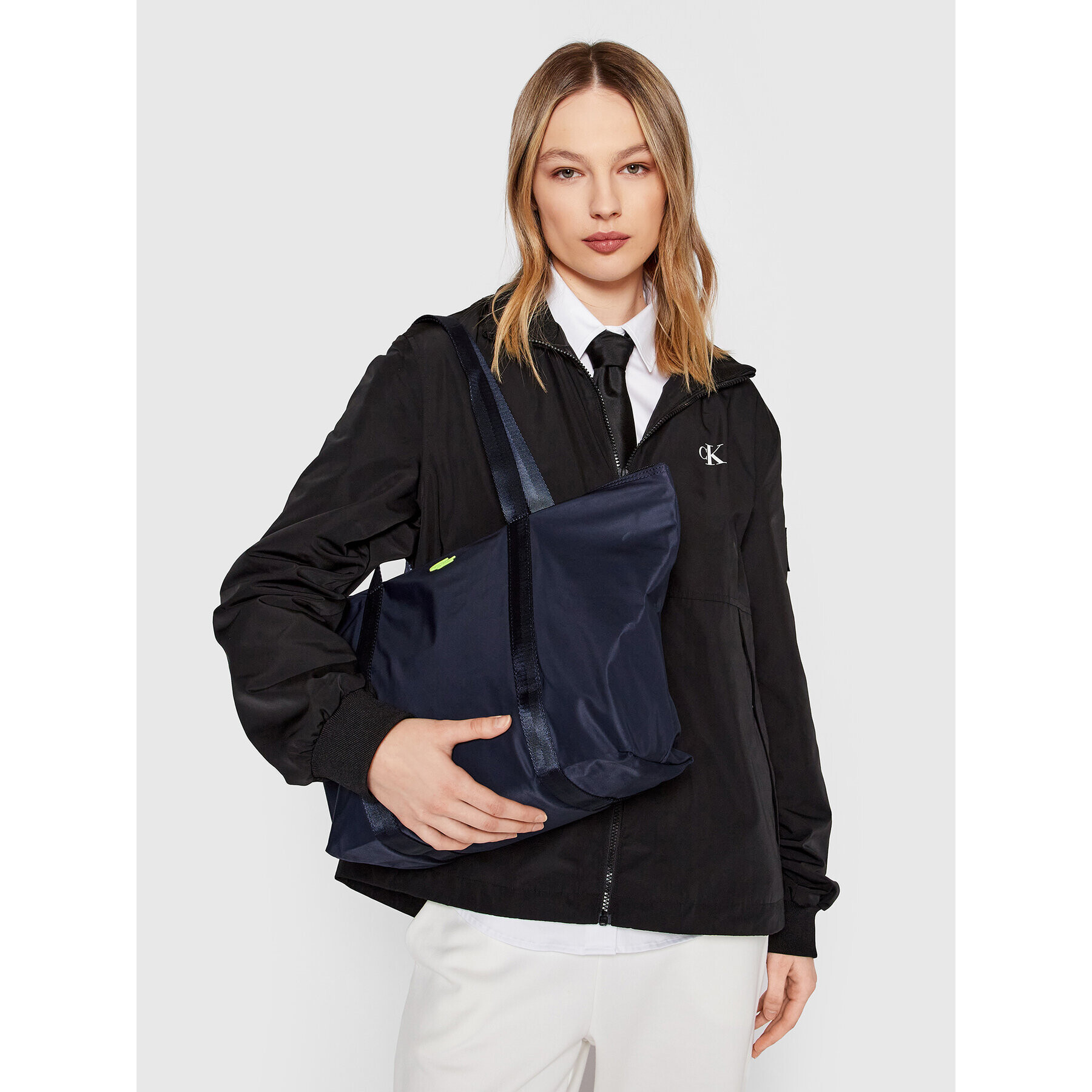Lacoste Дамска чанта NF3618YA Тъмносин - Pepit.bg