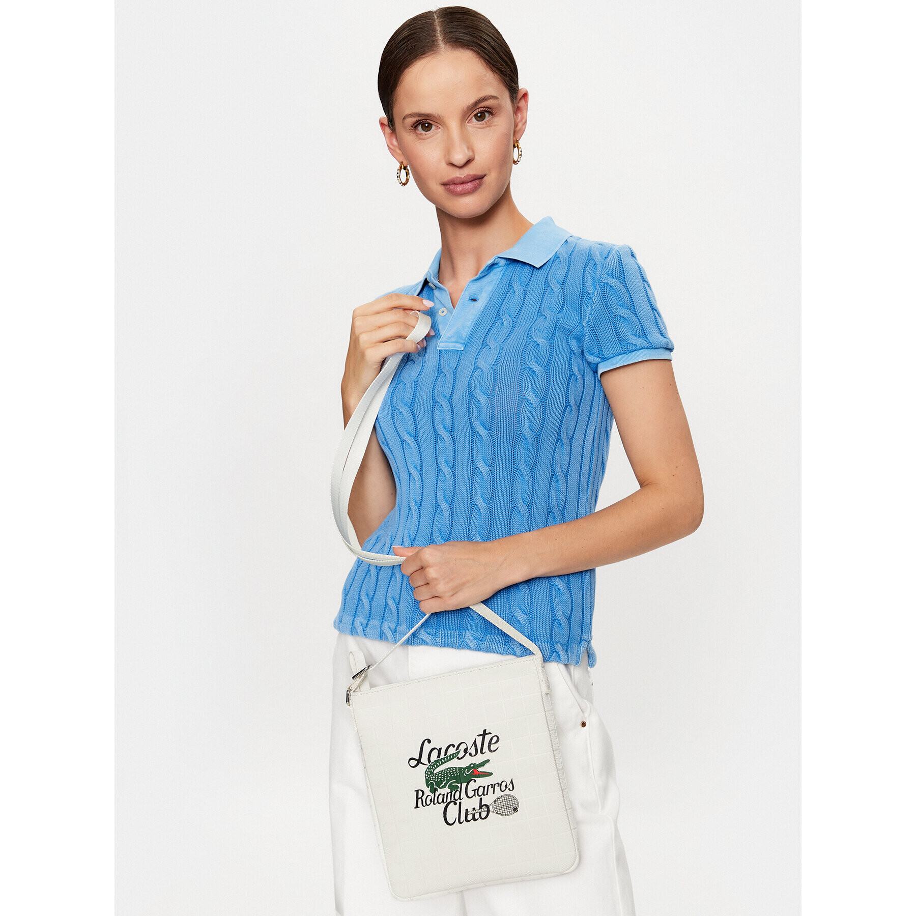 Lacoste Дамска чанта NF4210RGA56 Бял - Pepit.bg