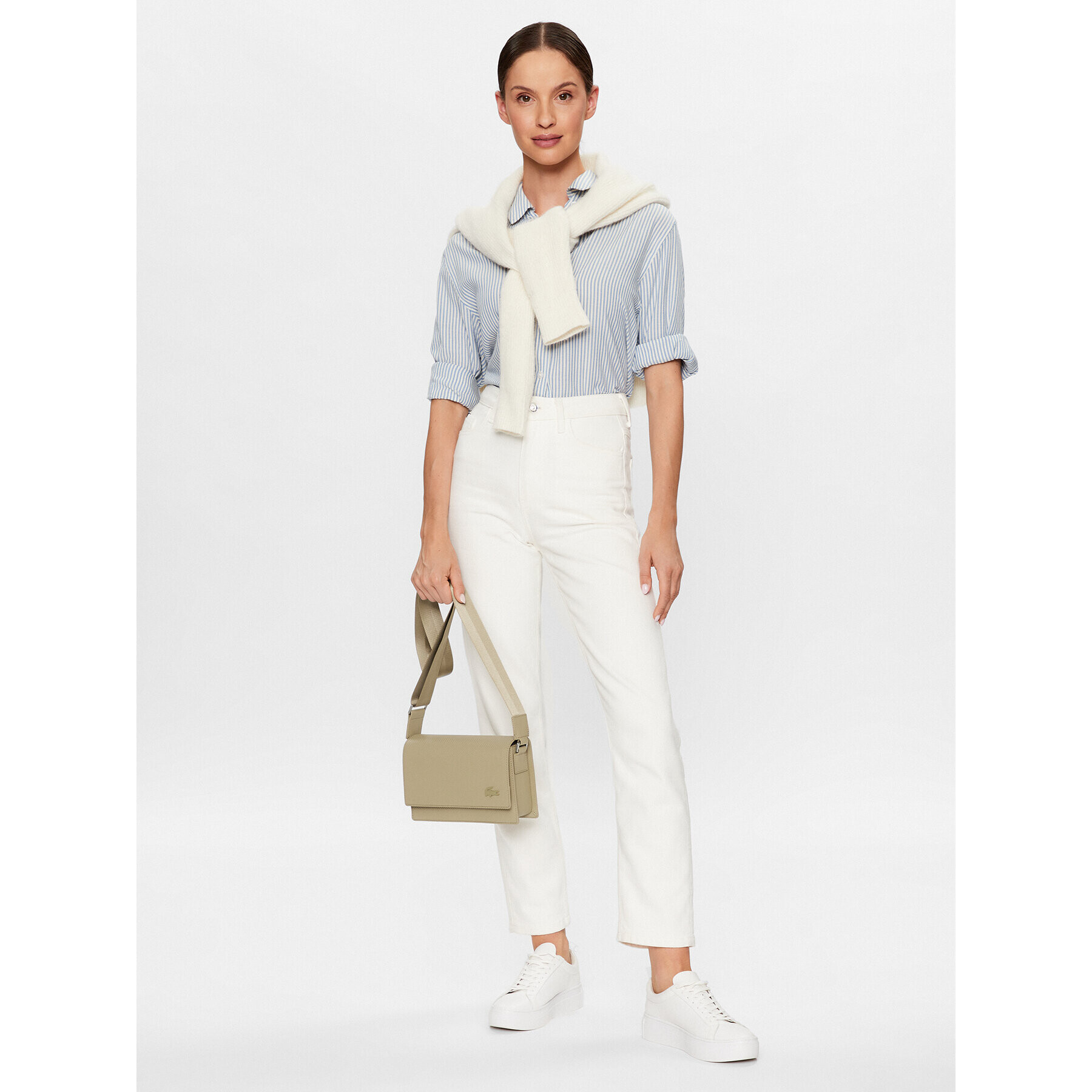Lacoste Дамска чанта NU4118CEL32 Бежов - Pepit.bg
