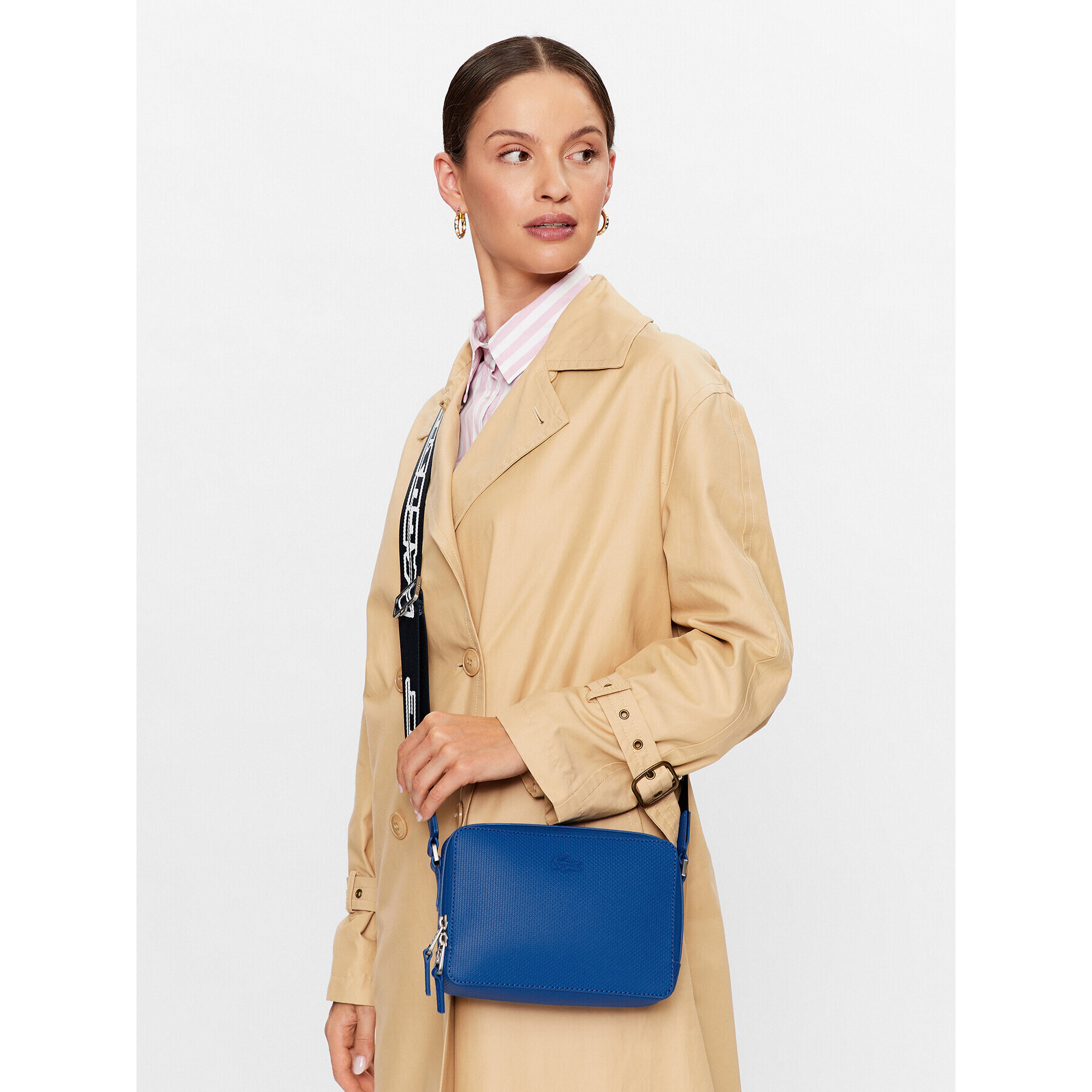 Lacoste Дамска чанта NU4213APM19 Тъмносин - Pepit.bg