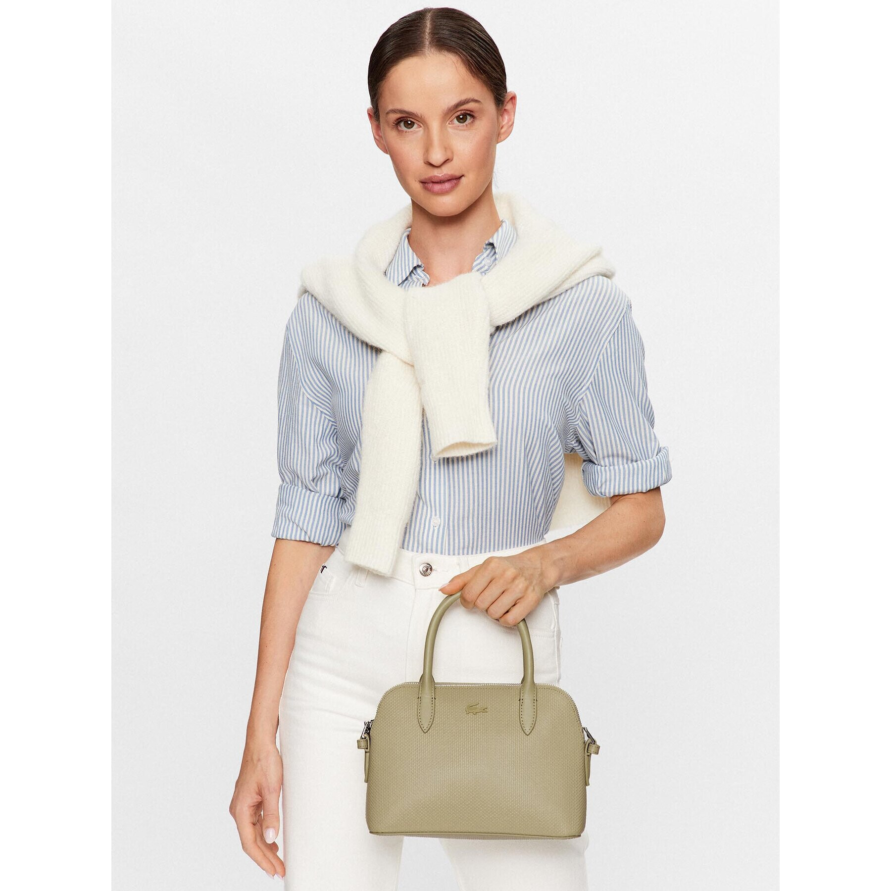 Lacoste Дамска чанта S Bugatti Bag NF3723KL Бежов - Pepit.bg
